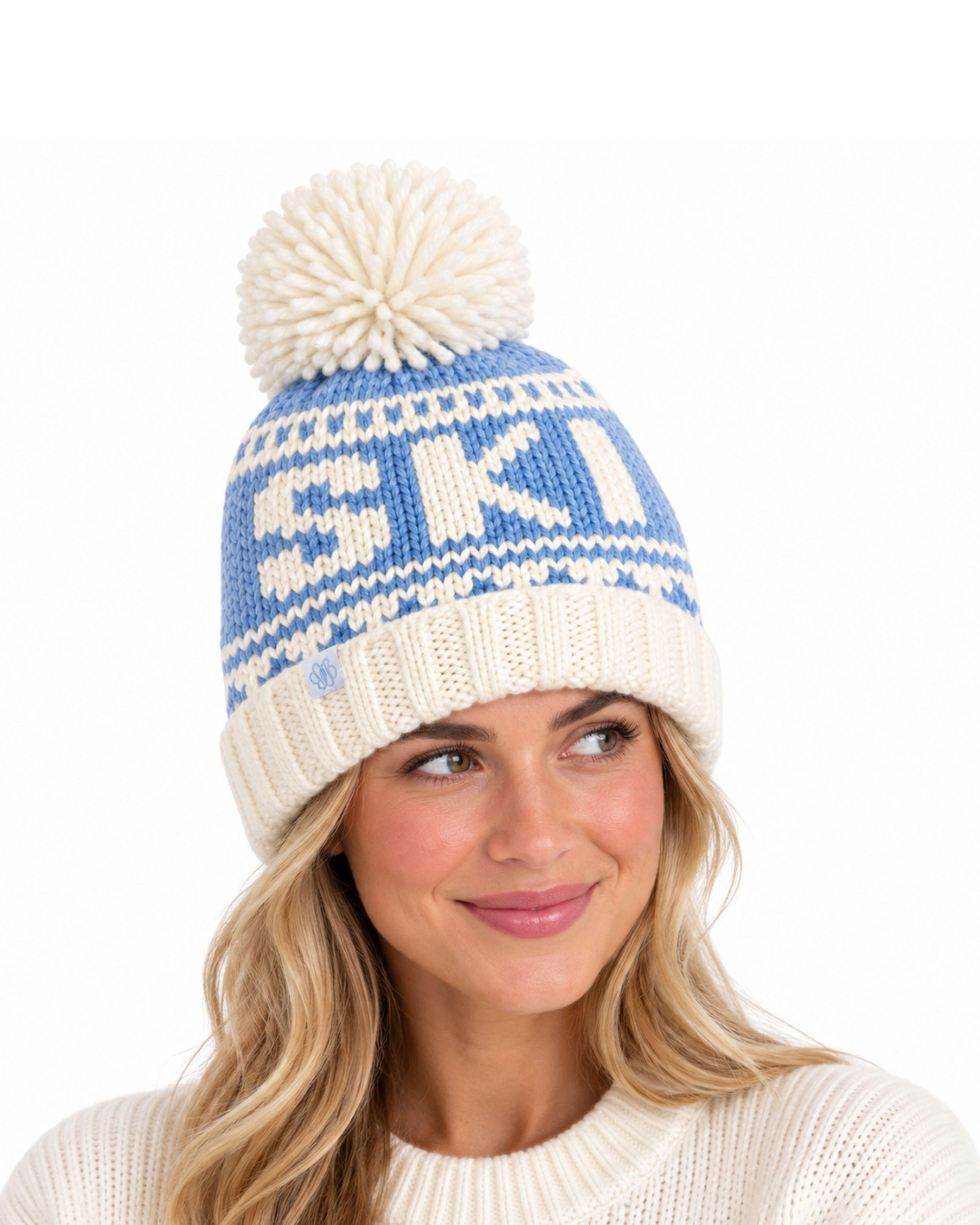 Adult Ski Bobble Hat image number 1