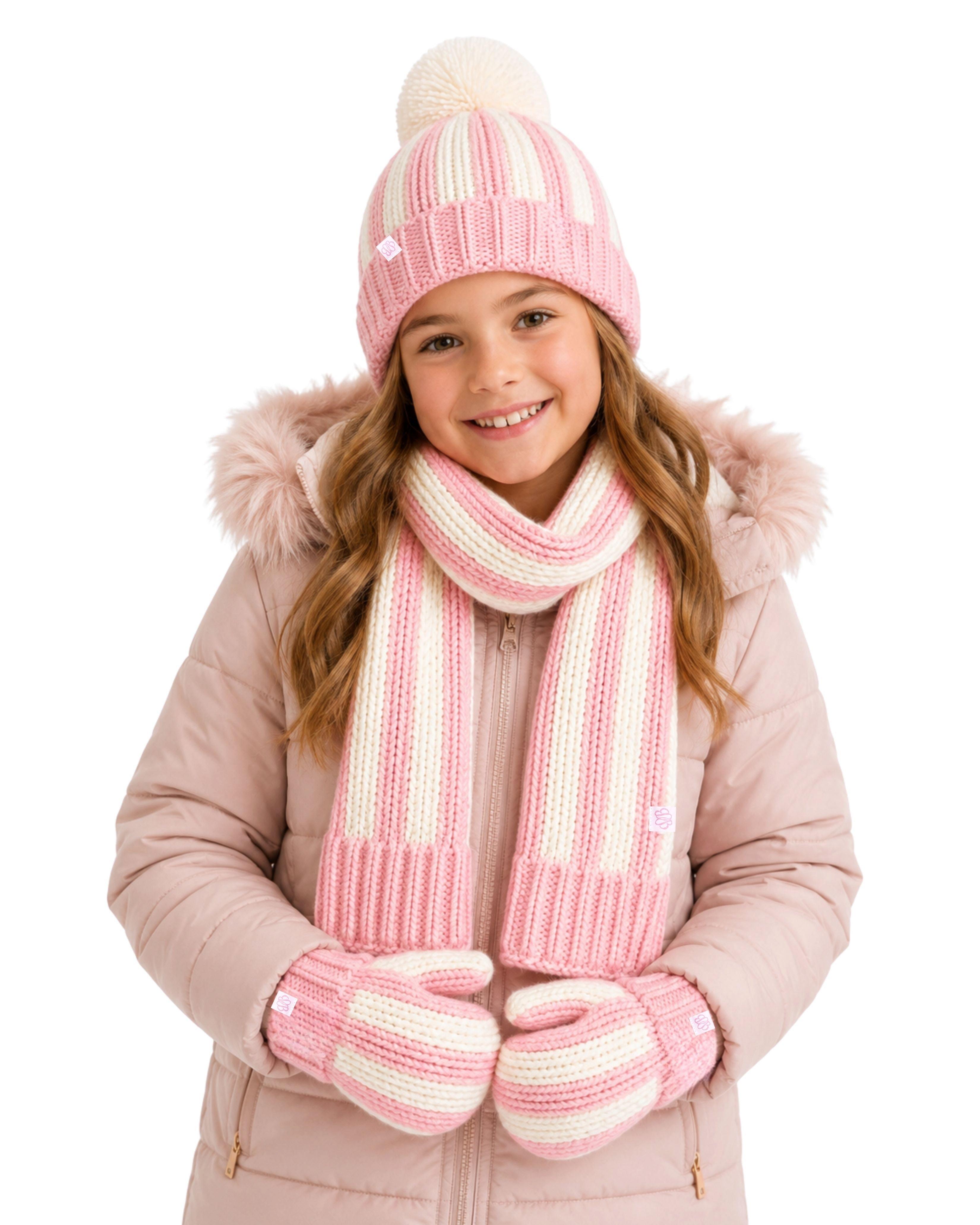 Regatta Striped Scarf - Pink image number 2
