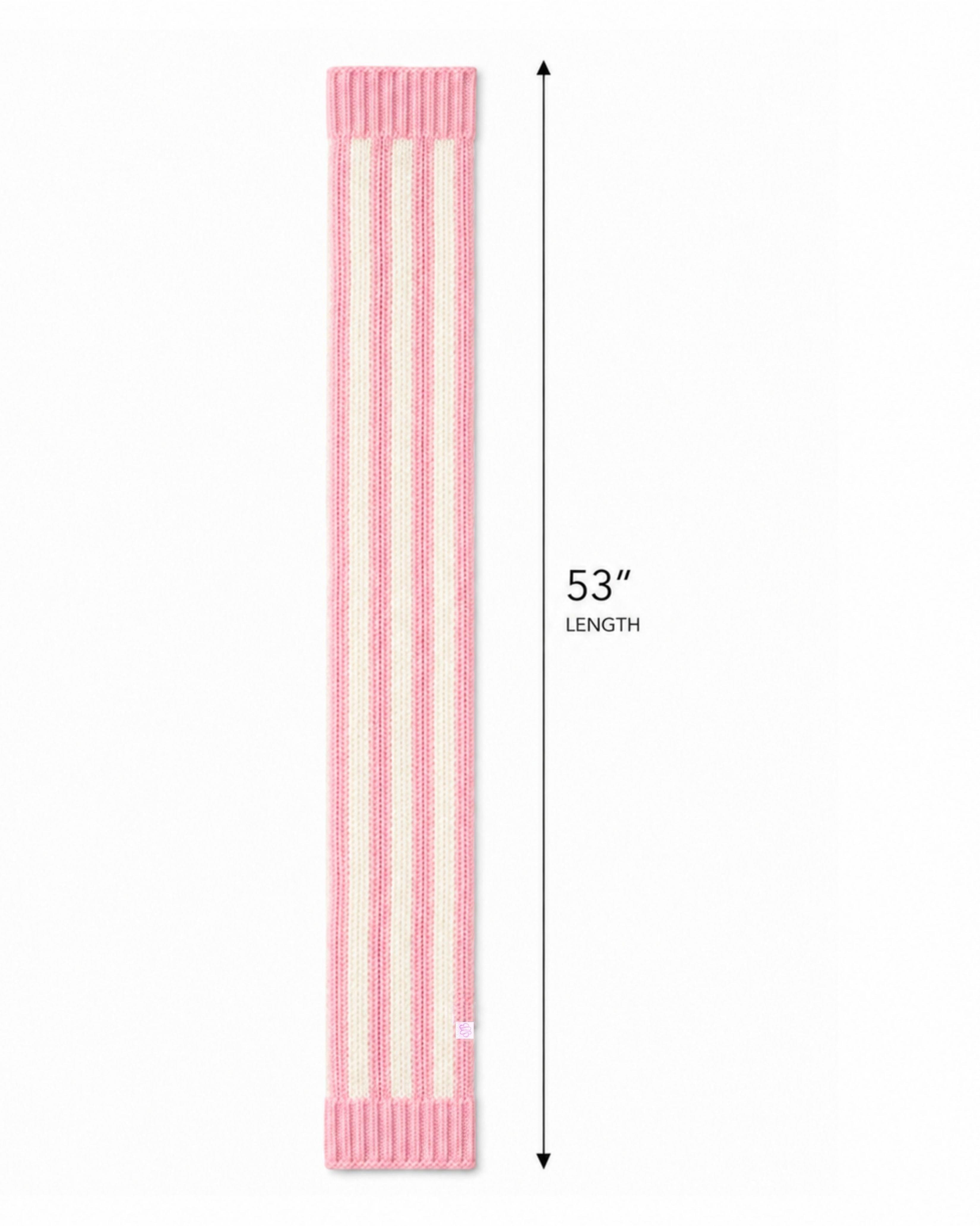 Regatta Striped Scarf - Pink image number 3