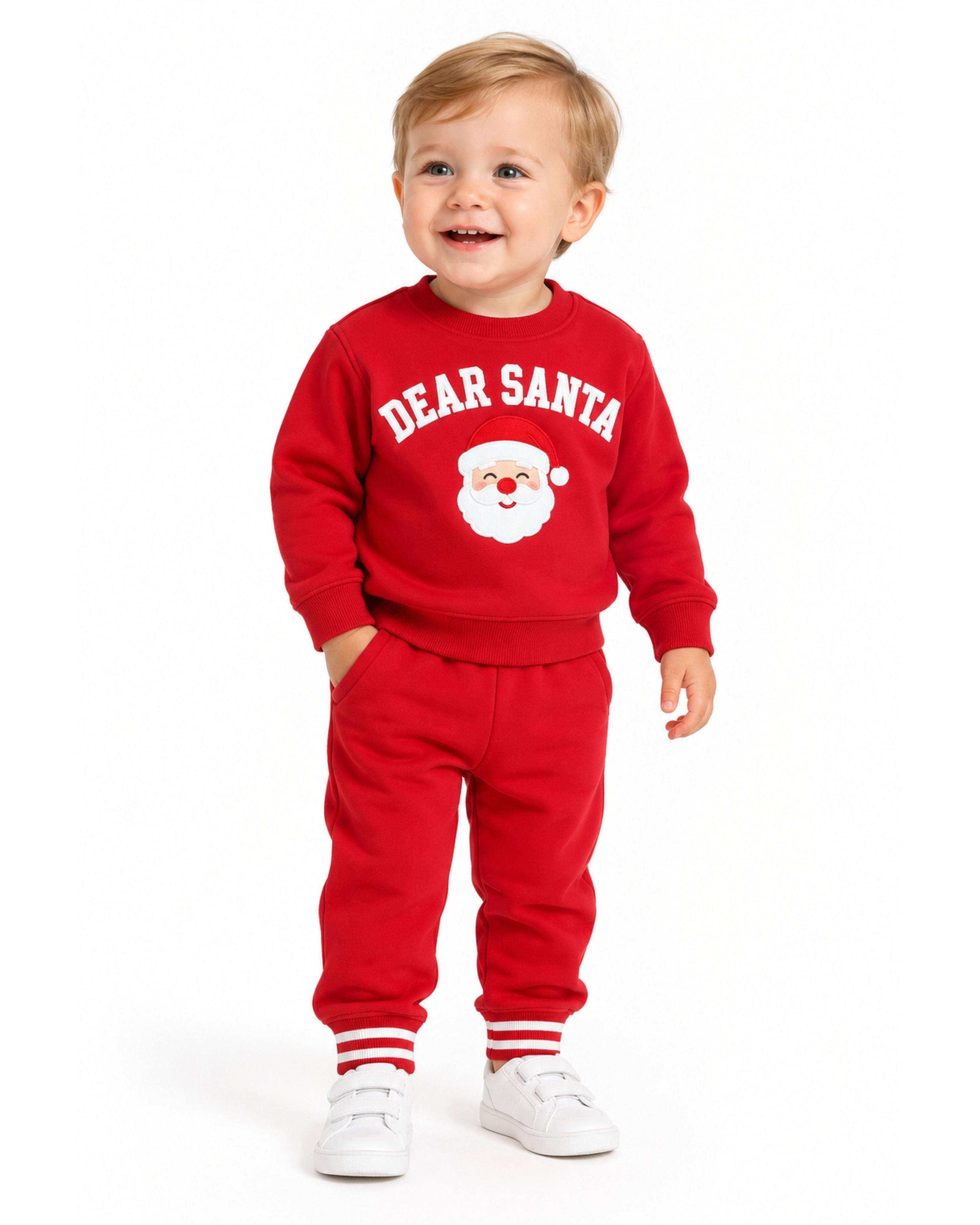 Dear Santa Sweatshirt & Jogger Set image number 1