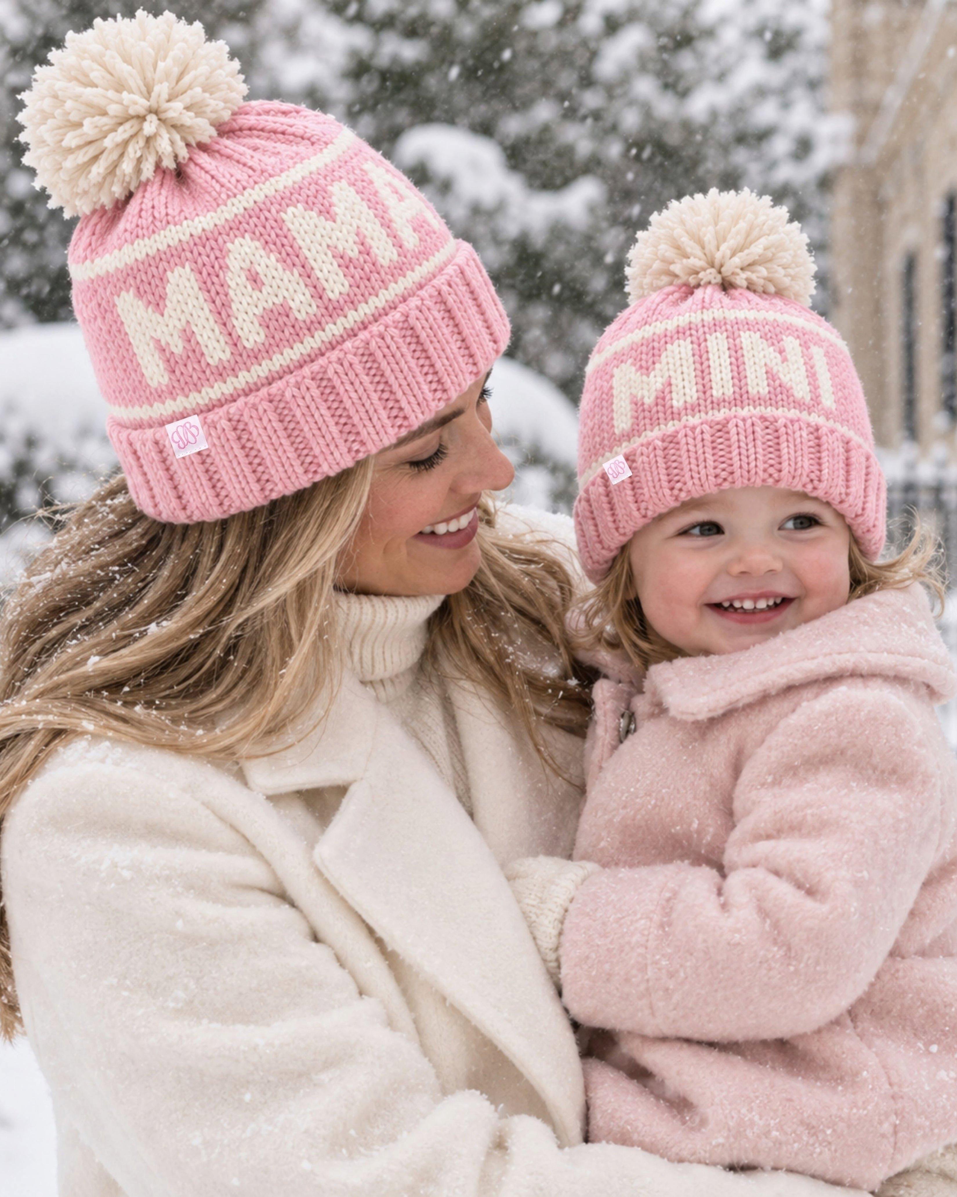 Mama & Mini Cold Weather Gift Set - Pink image number 1