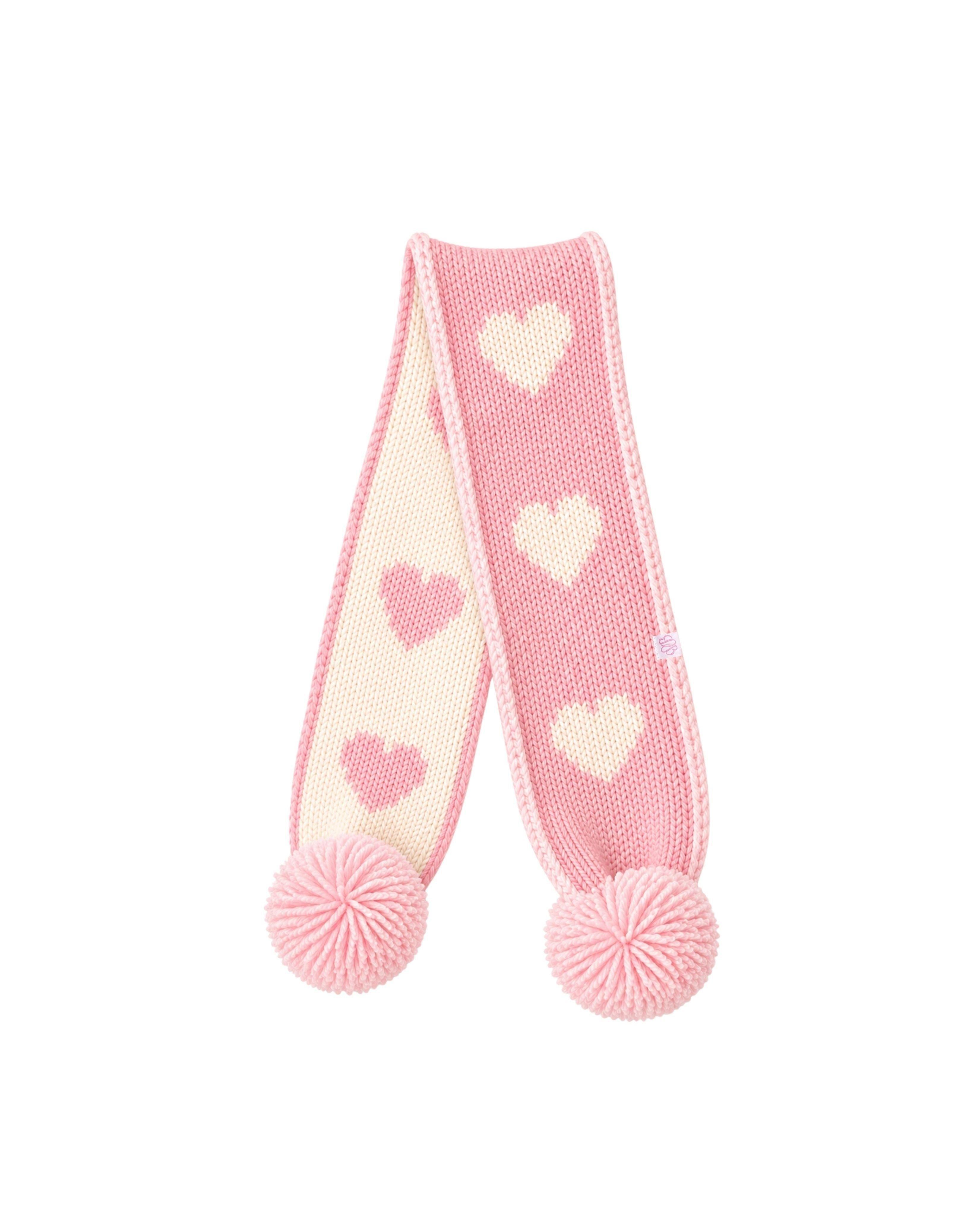Hearts Cold Weather Gift Set - Pink & Ivory image number 3