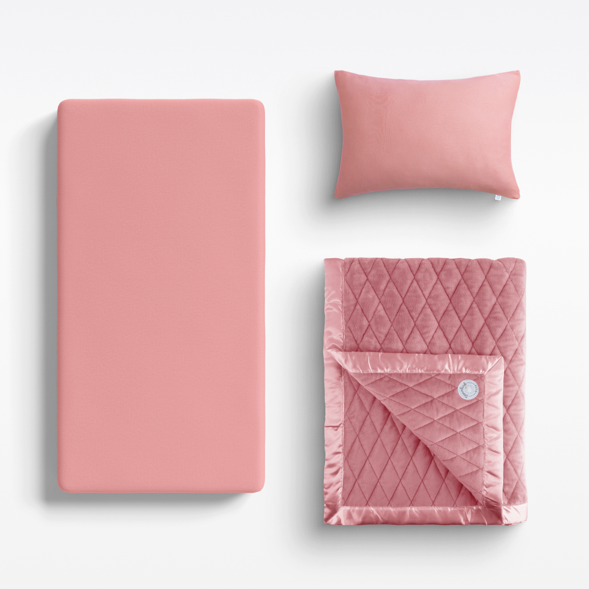 Dreamland Toddler Bedding Set Dusty Rose image number 3
