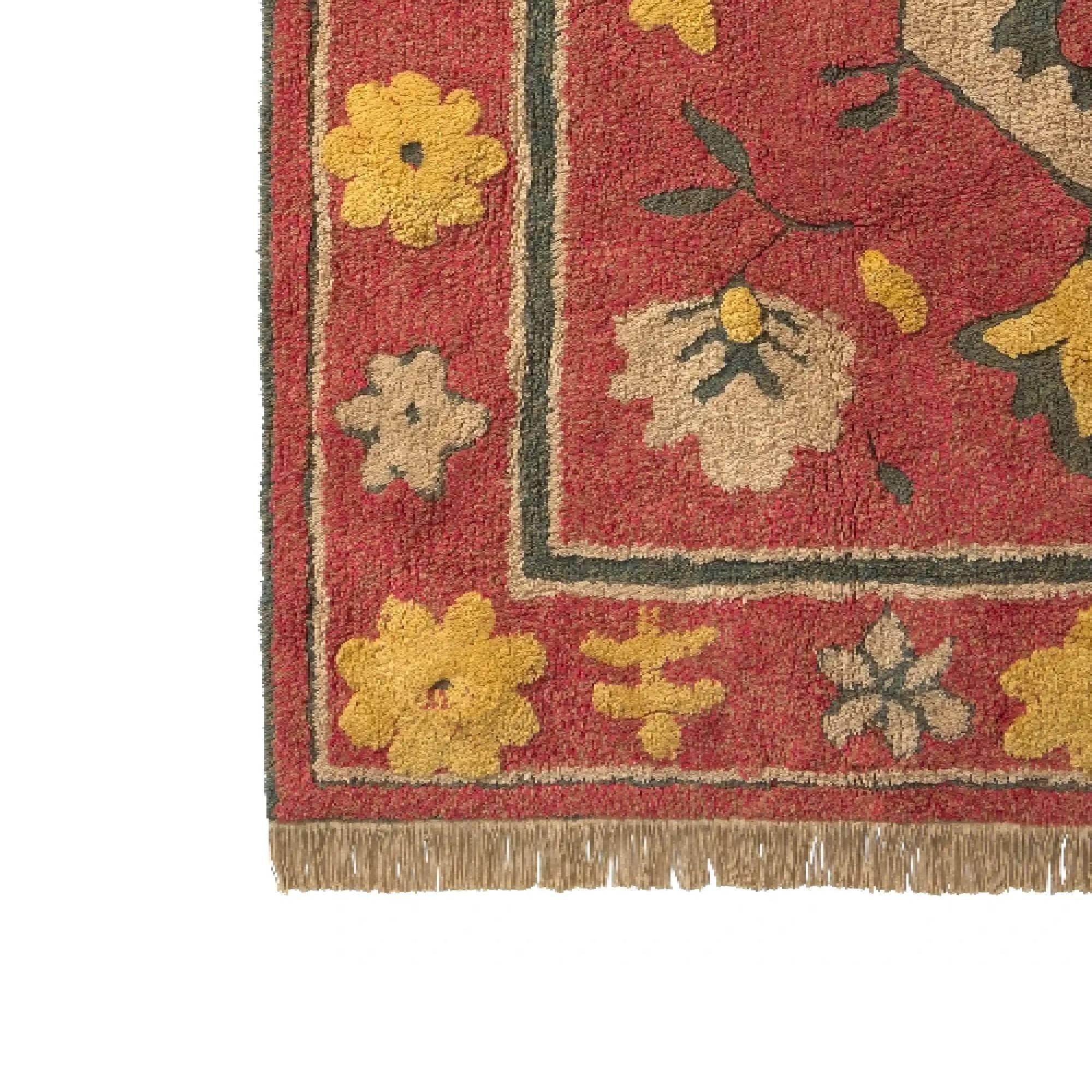 Washable Rug Persian Red image number 4