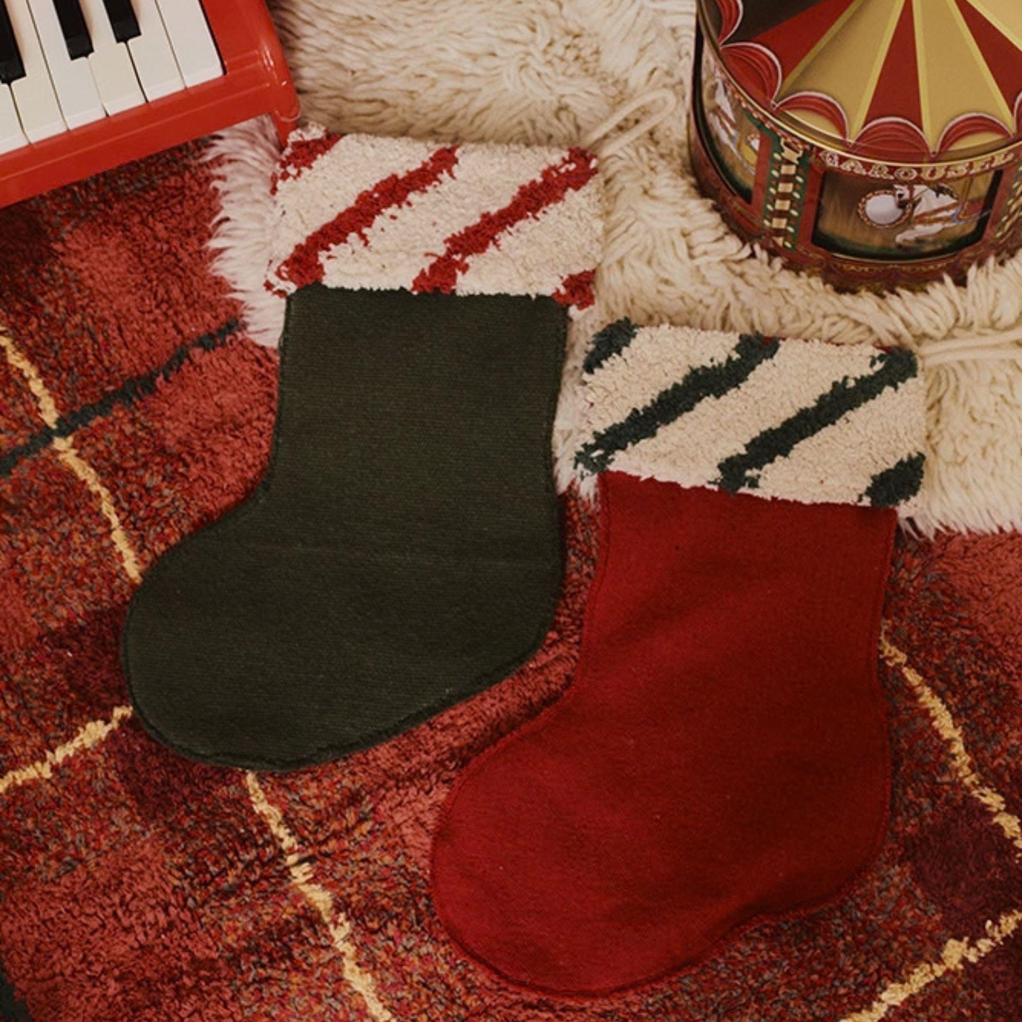 Set of 2 Christmas Stocking image number 1
