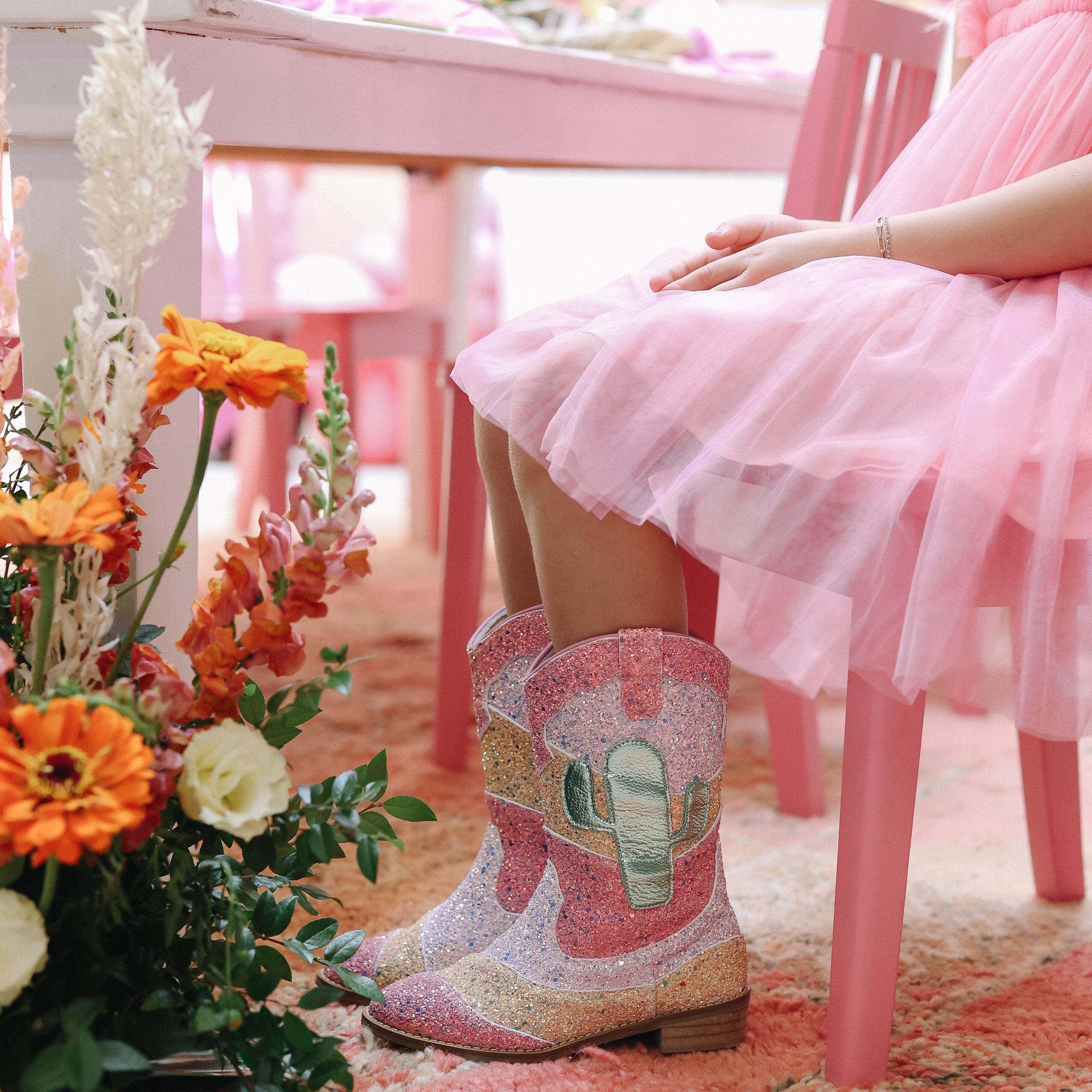 Cowgirl Cactus Cooler Boots image number 2