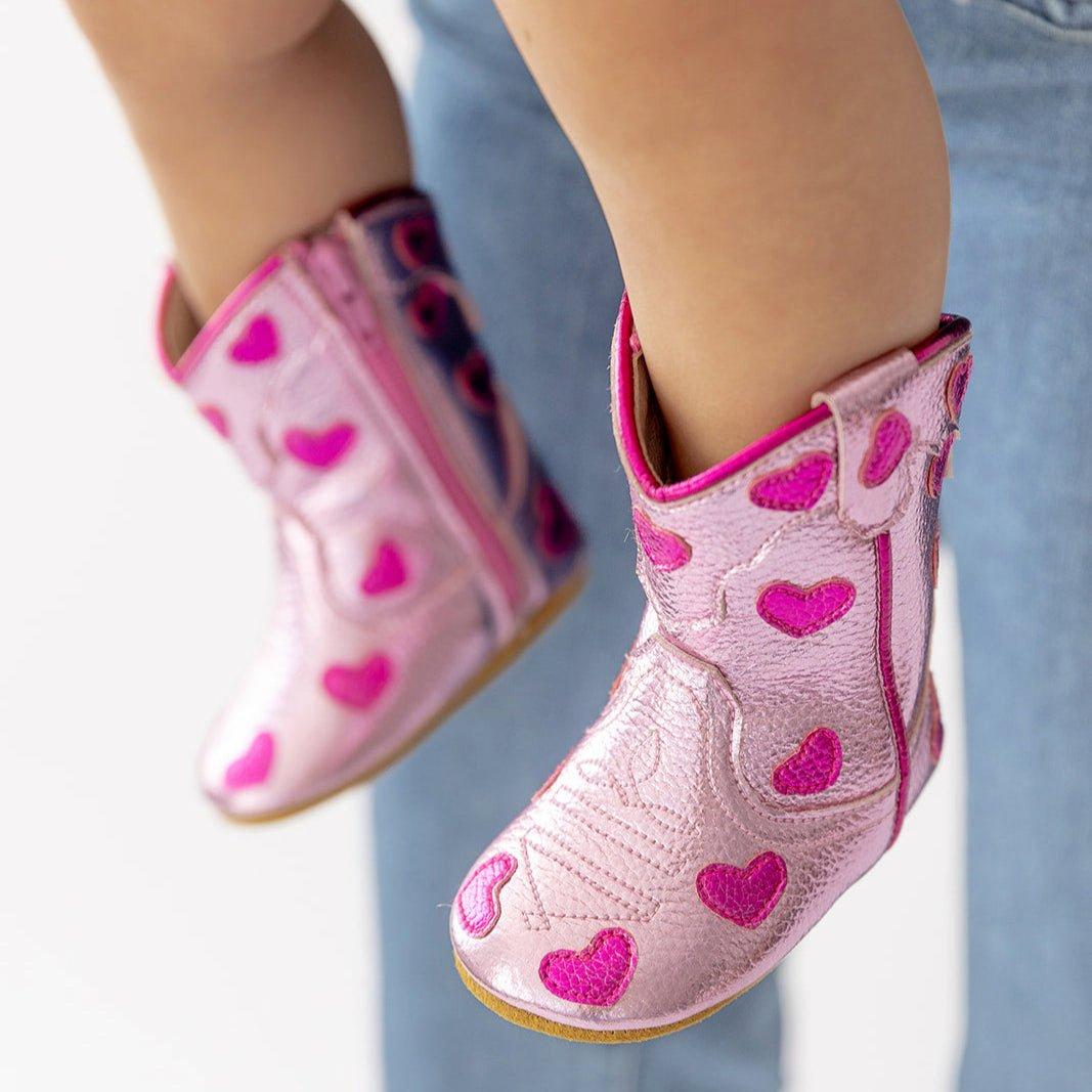 Cowgirl Lovestruck Baby Bootie image number 2
