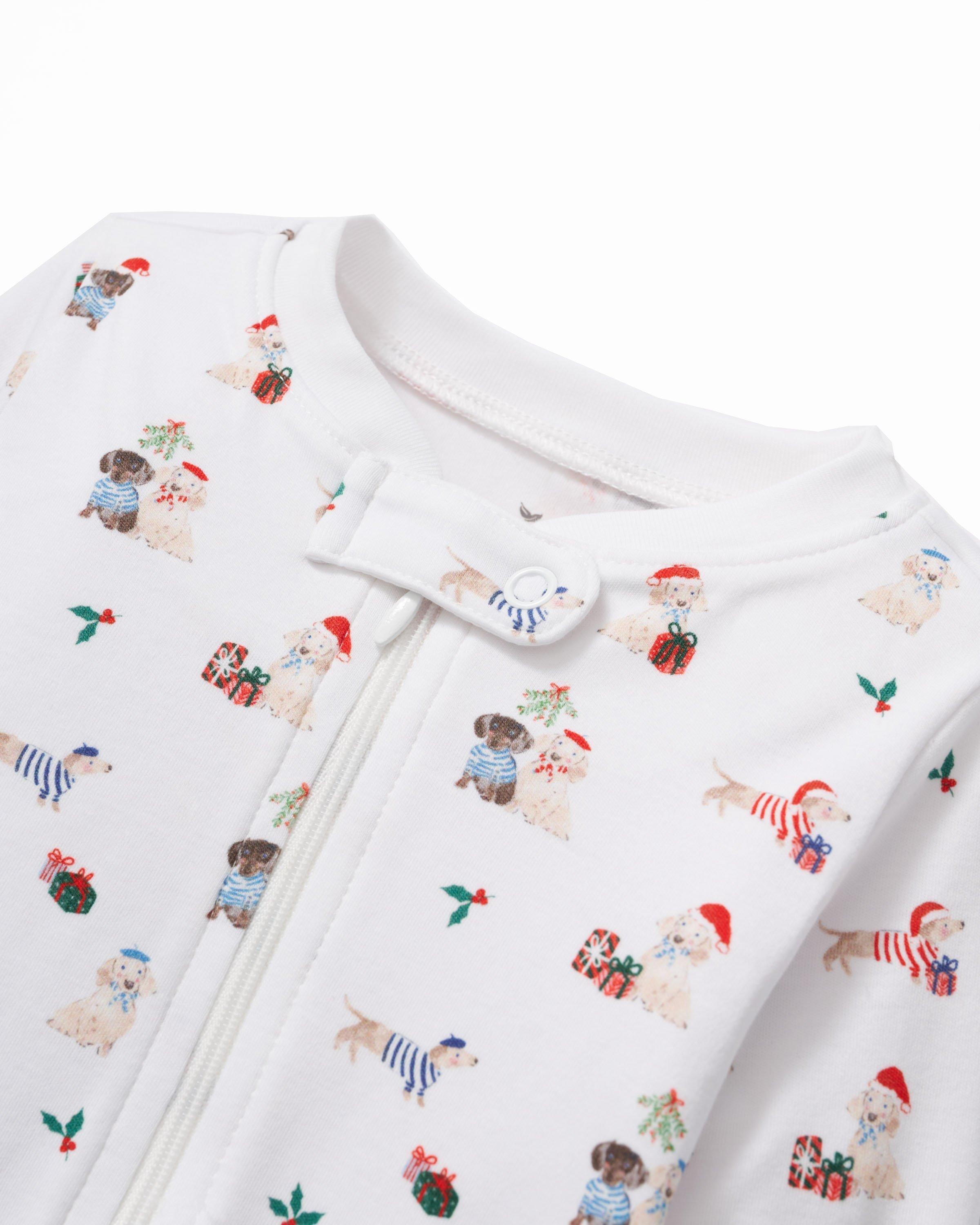 Baby's Pima Romper in Woof de No&euml;l image number 1