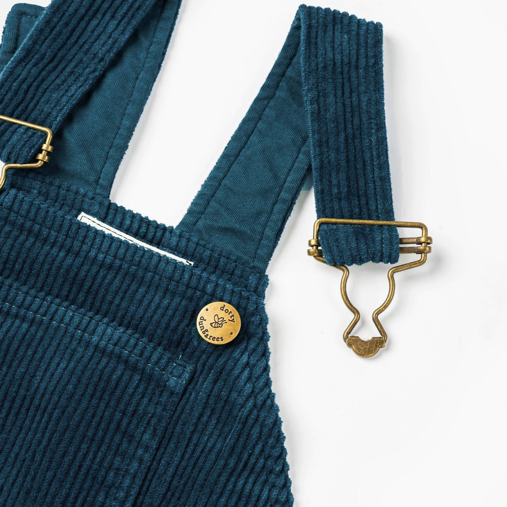 Evergreen Chunky Cord Overalls image number 2