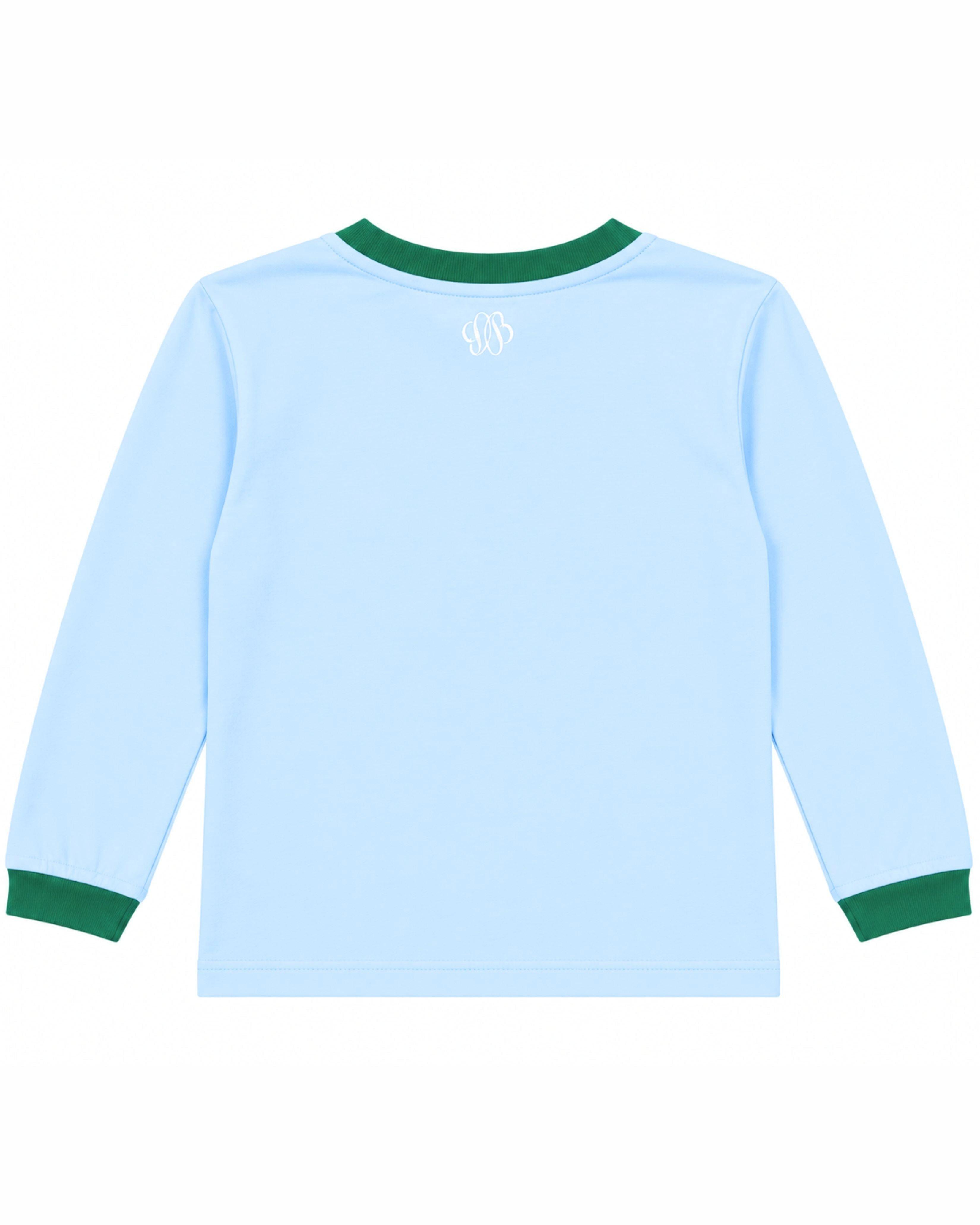 Santa's Golf Cart Long Sleeve Crewneck Shirt image number 2