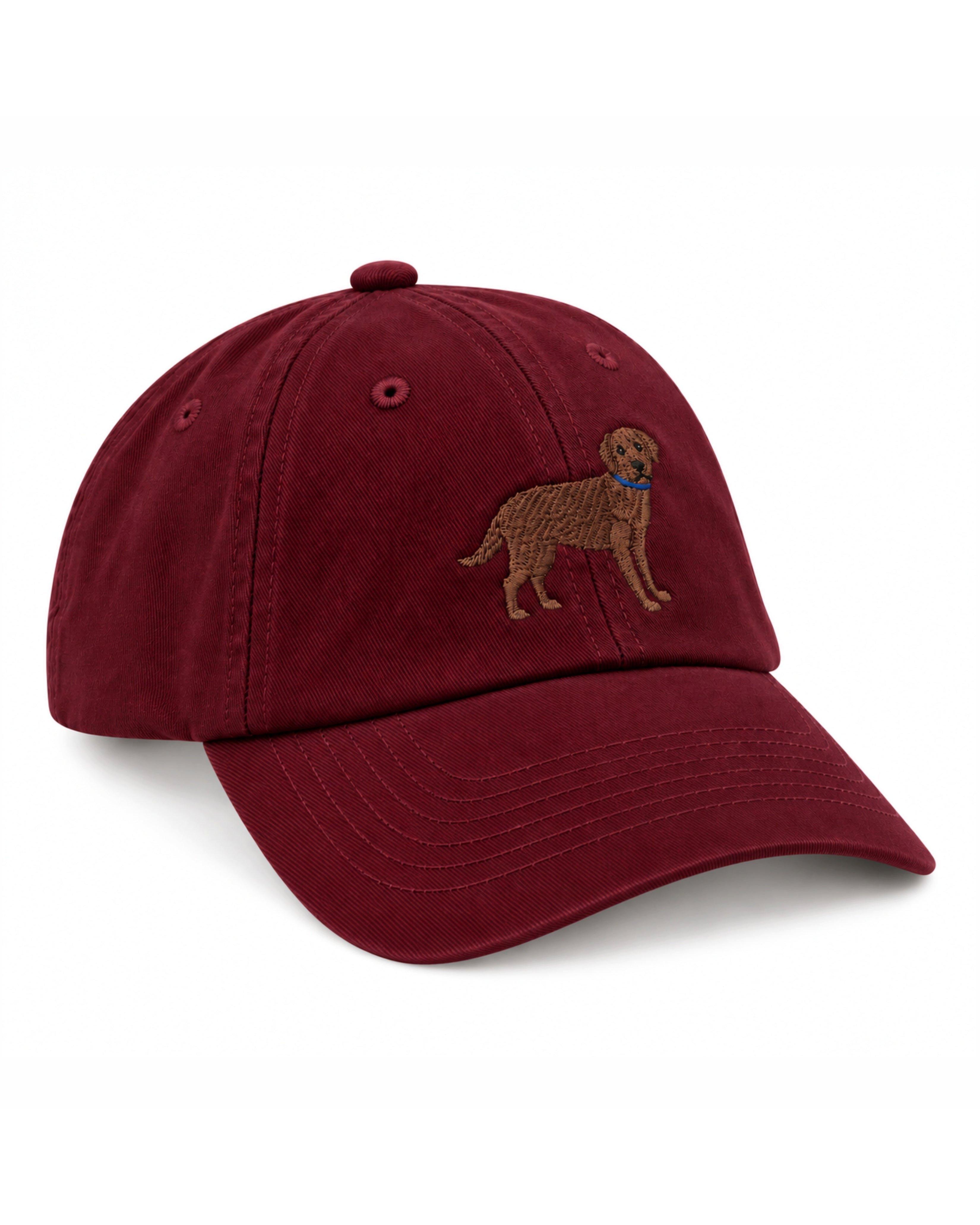 Chocolate Lab Baseball Hat image number 2