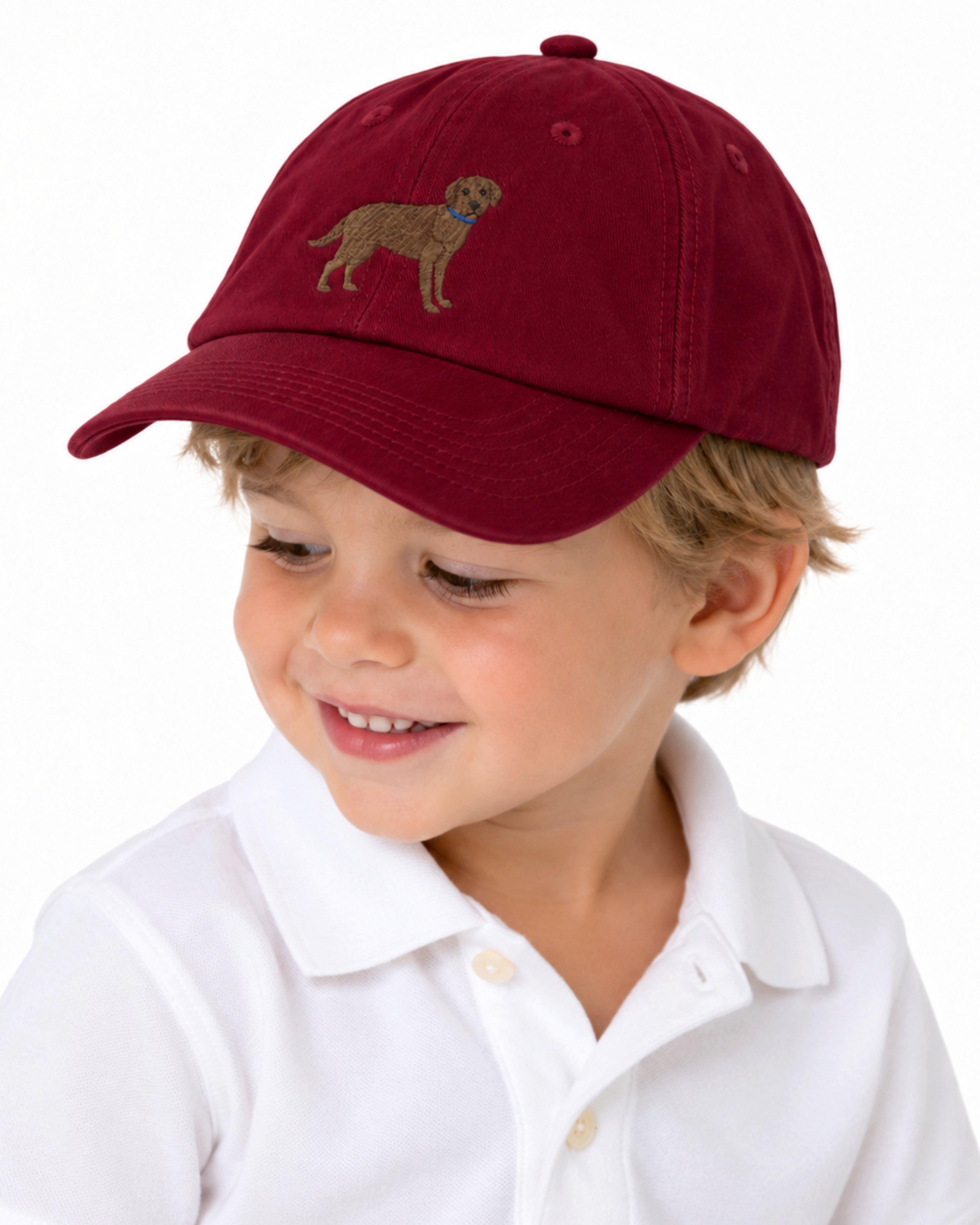 Chocolate Lab Baseball Hat image number 1