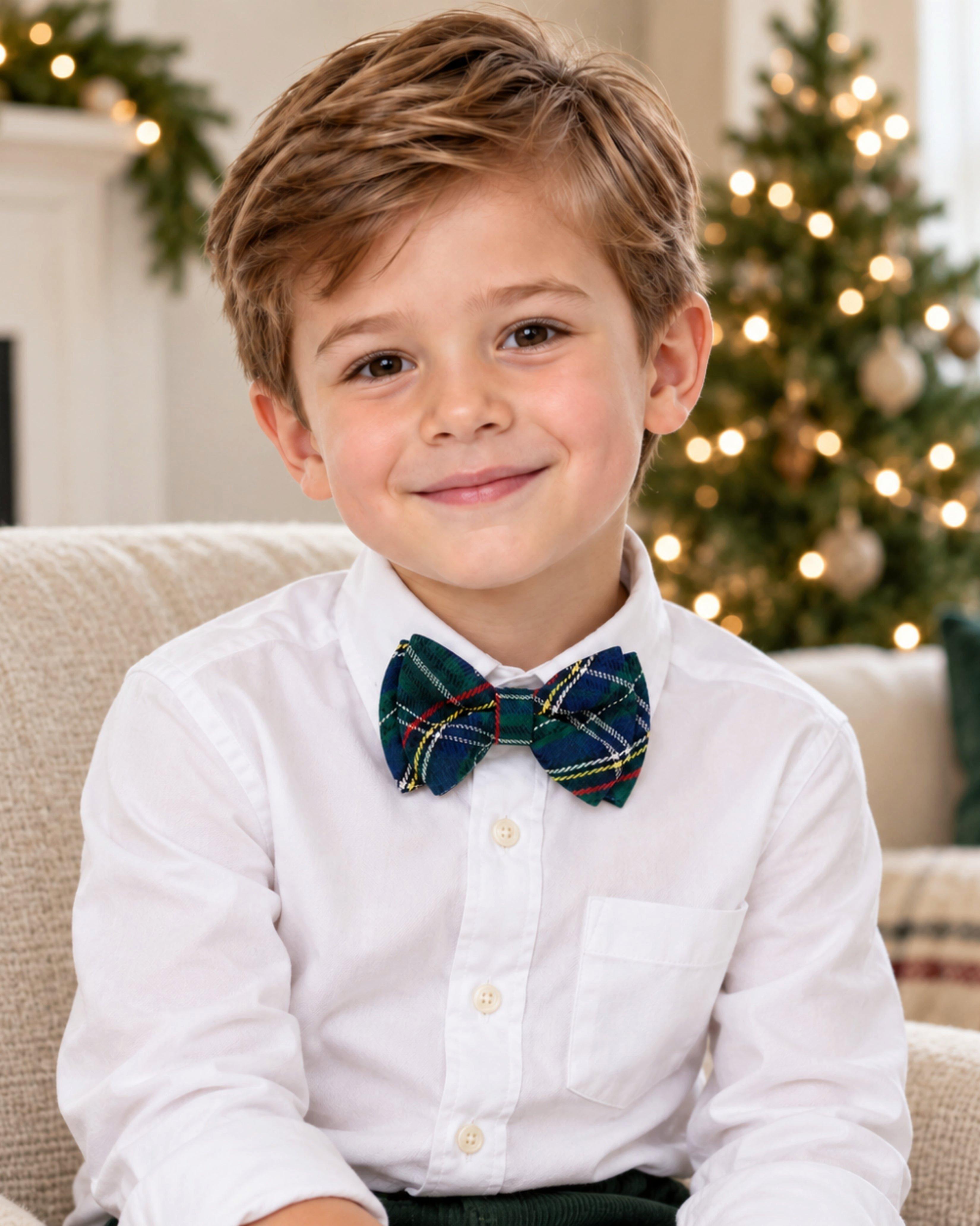 Plaid Tilly Tartan Bow Tie image number 1