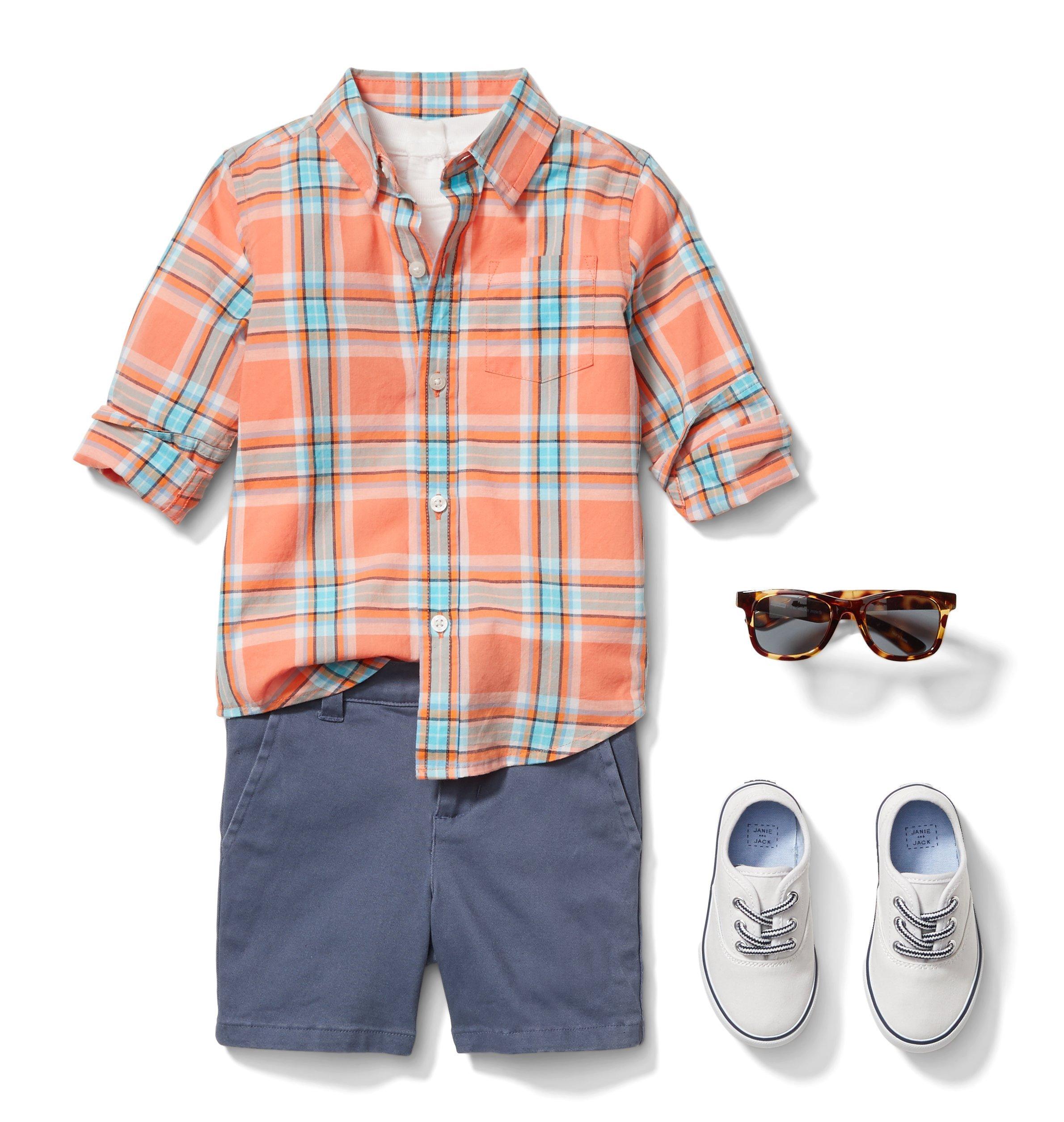 Madras Plaid Shirt  image number 1