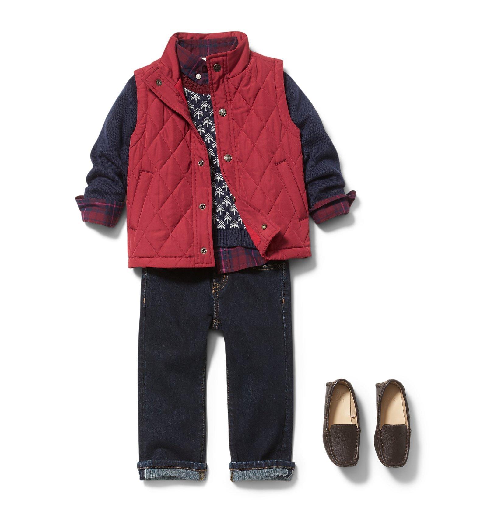 Quilted Vest  image number 1