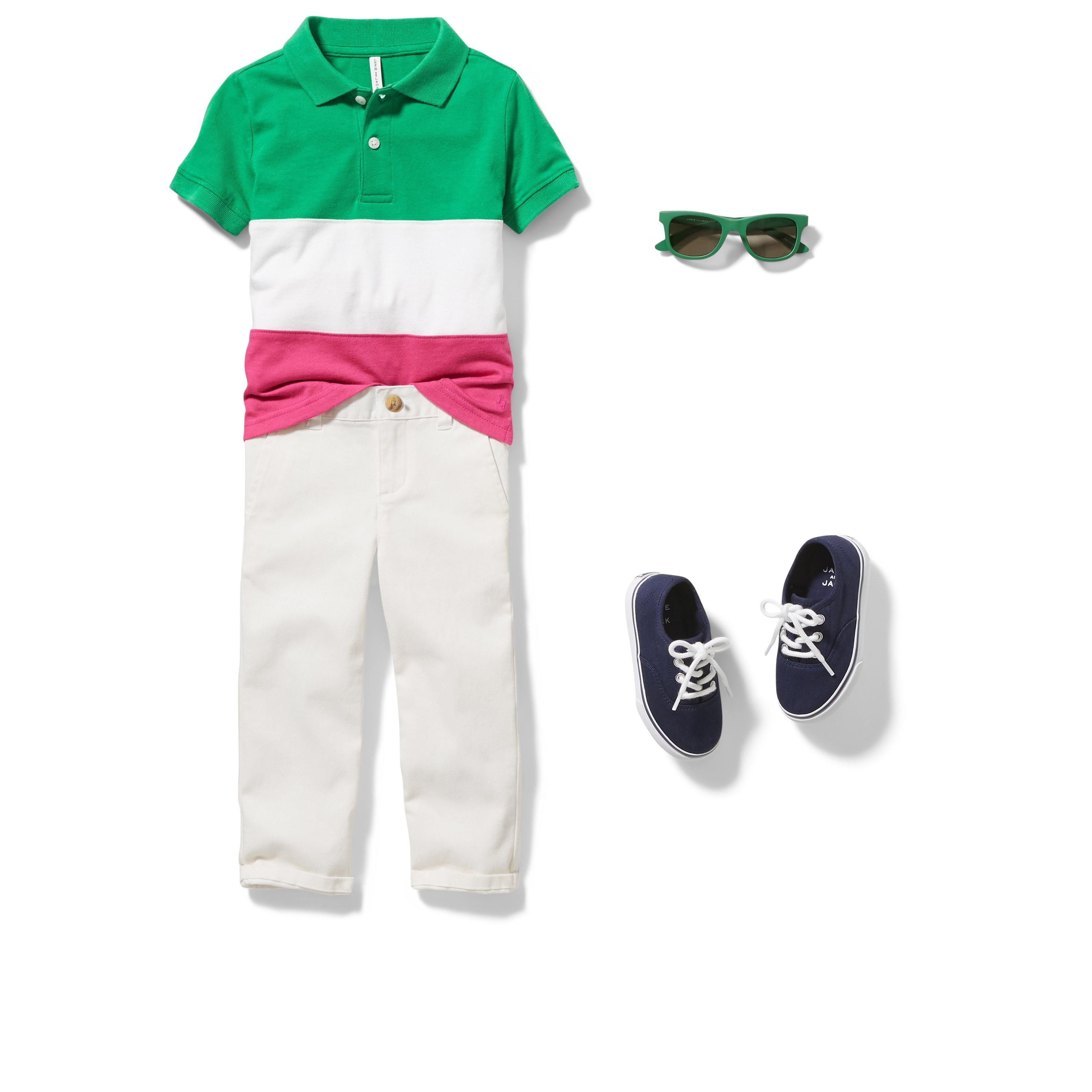 Colorblocked Polo image number 2