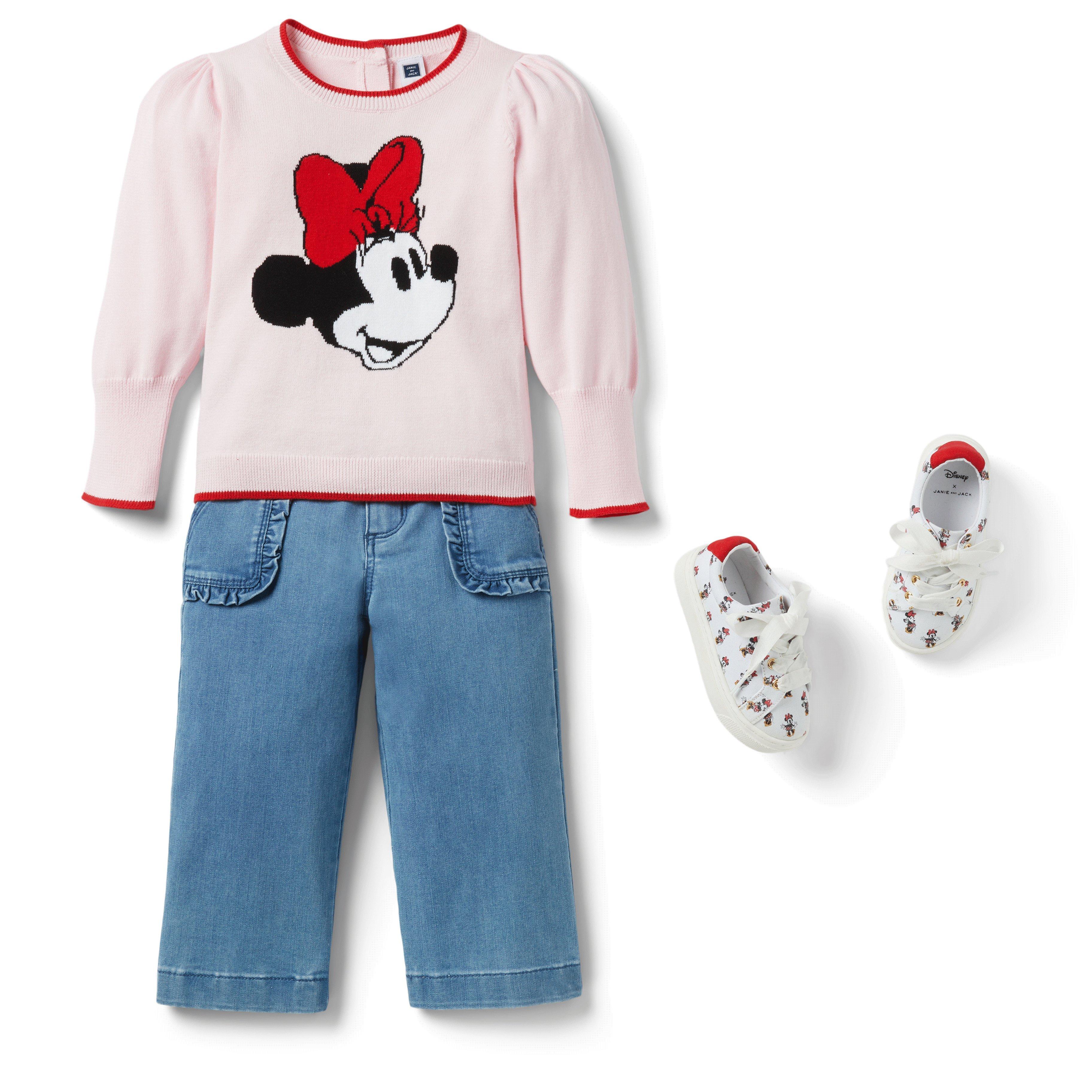 Girl Fifties Pink Minnie Mouse Disney Minnie Mouse Jogger by Janie