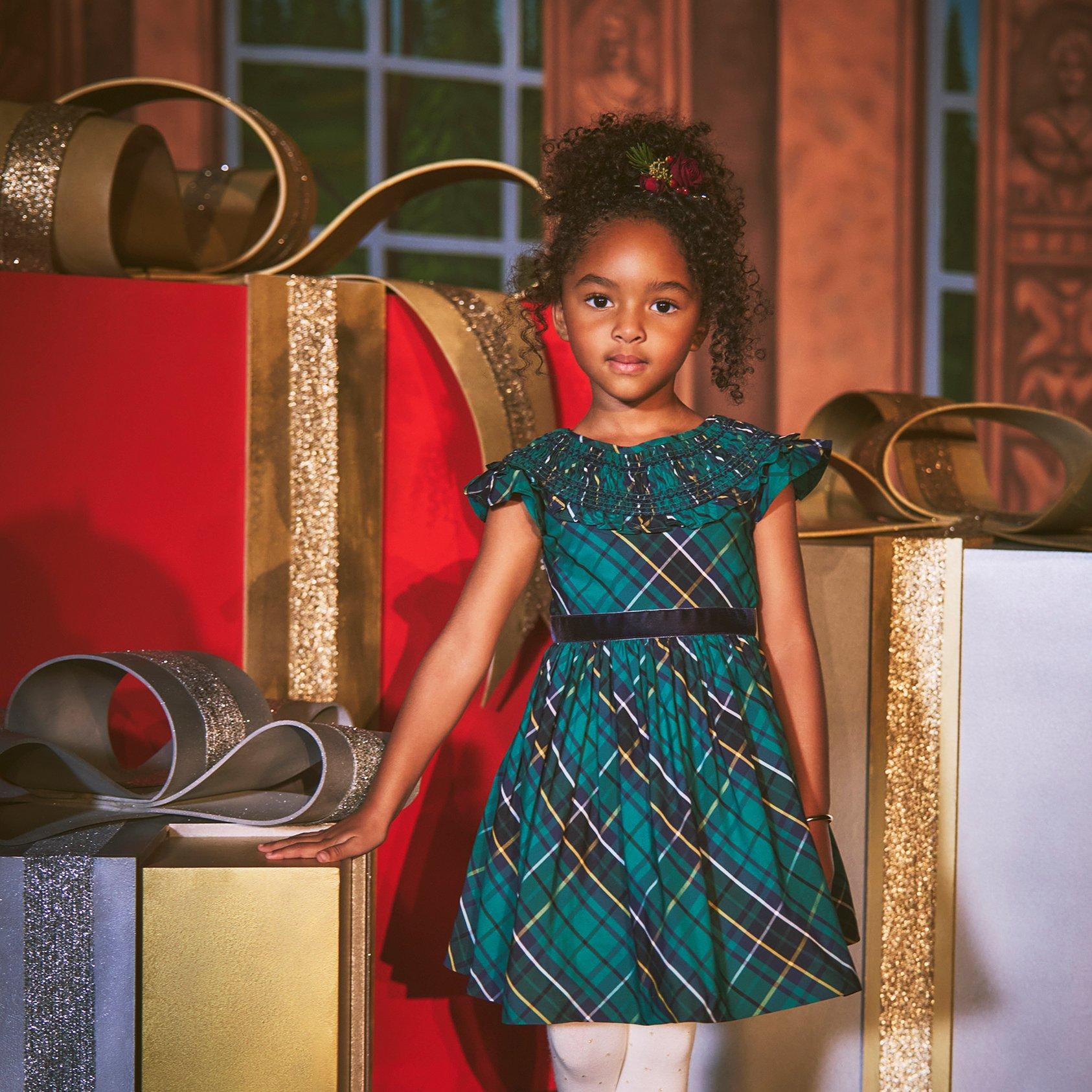 The Tartan Ruffle Dress image number 1