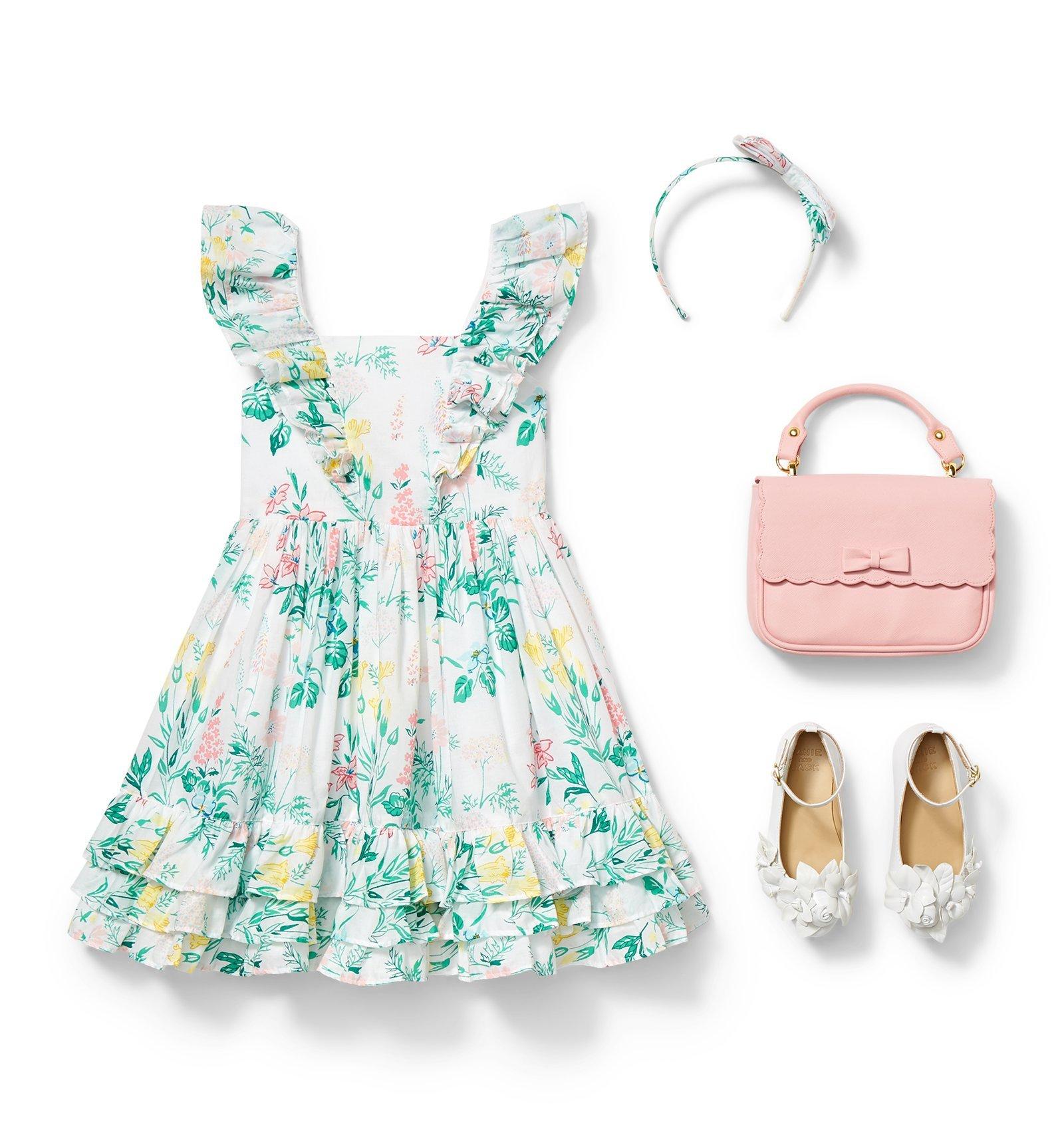 Floral Ruffle Dress image number 1