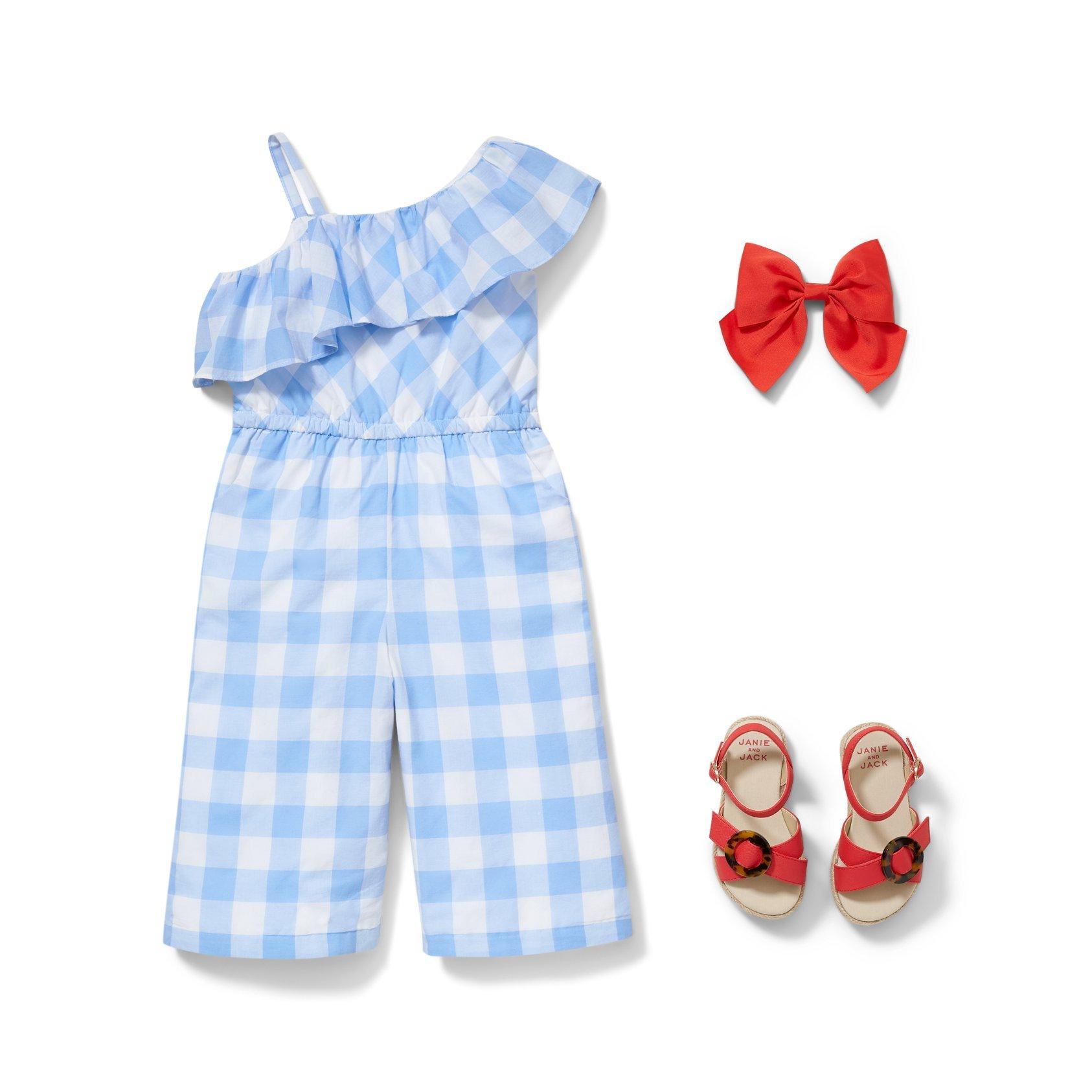 Gingham Jumpsuit image number 1