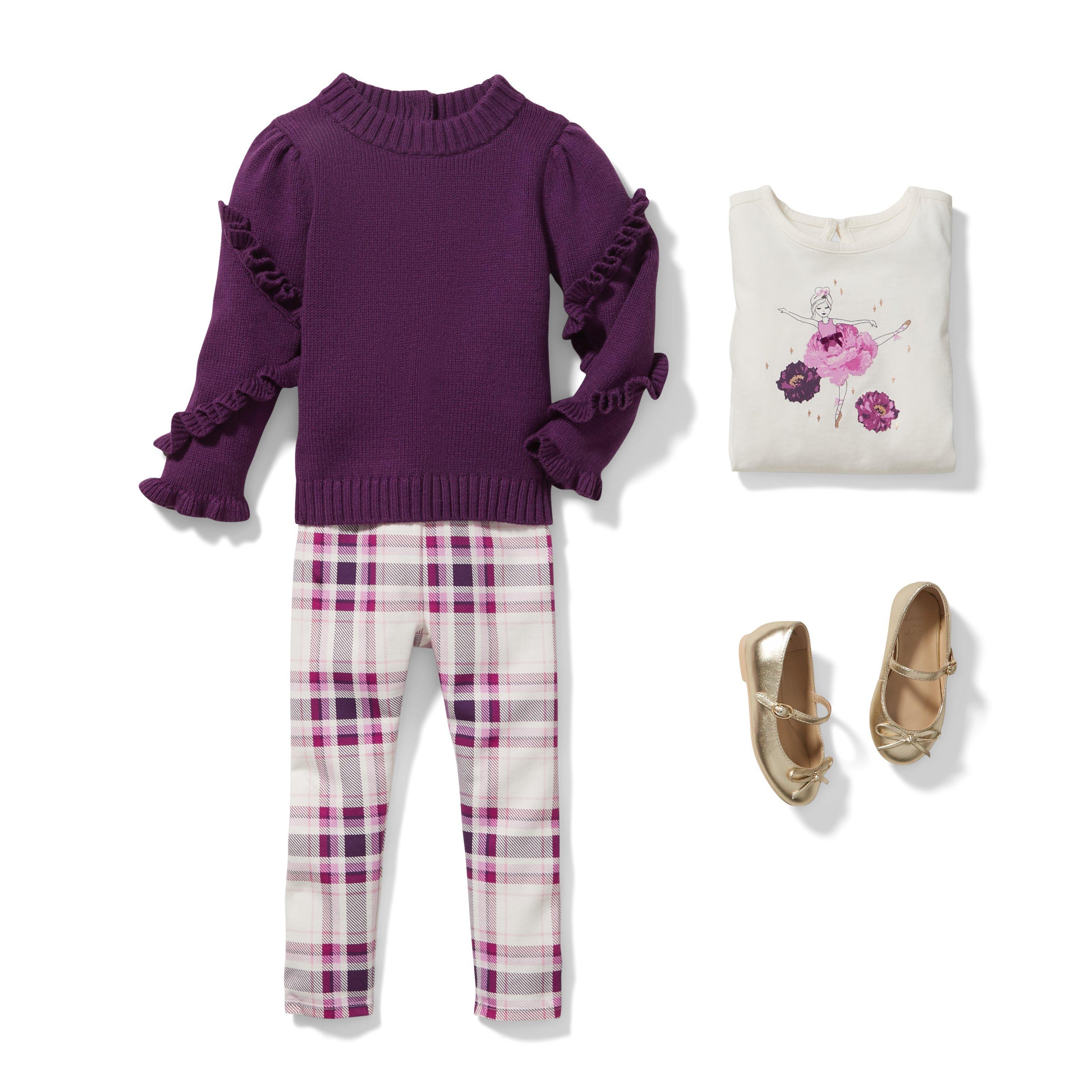 Ruffle Sweater  image number 2