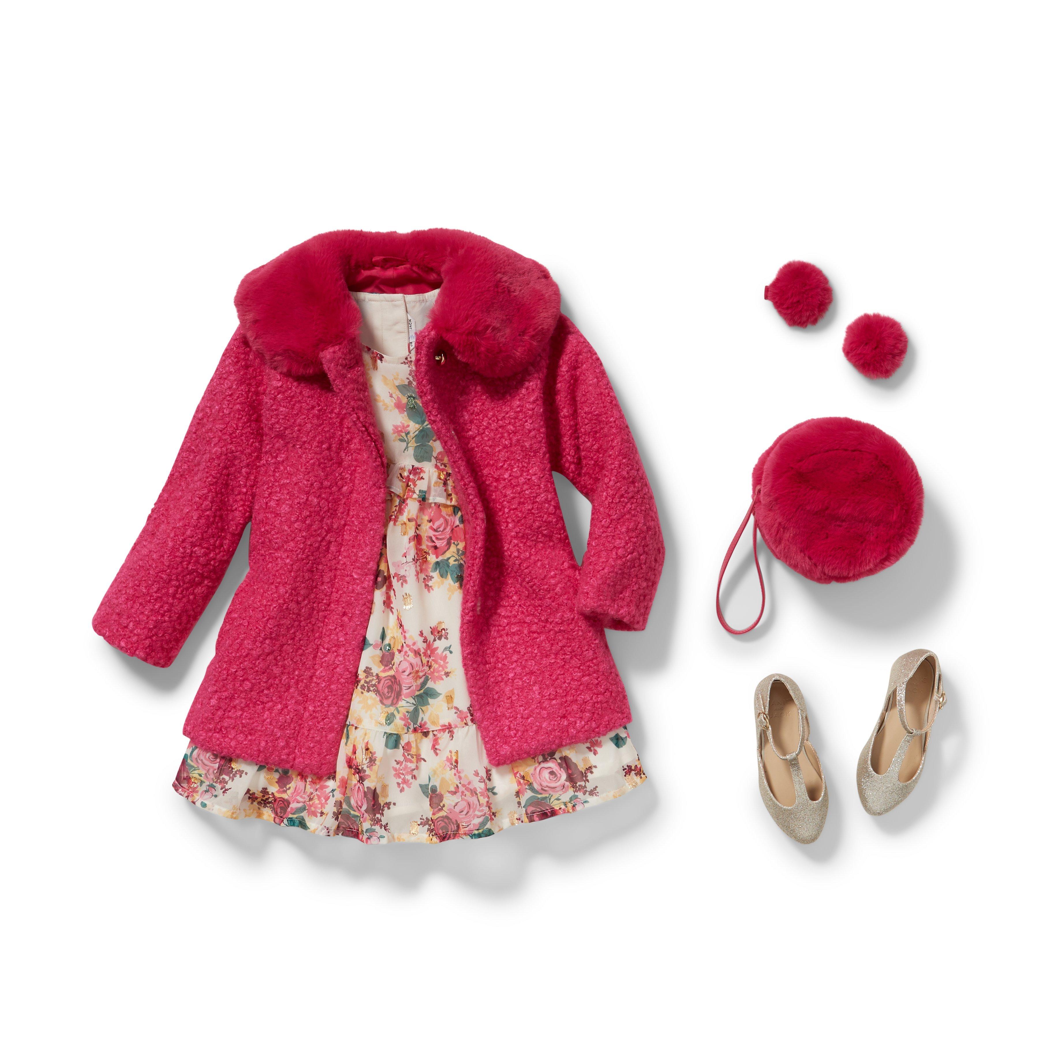 Sherpa Faux Fur Collar Coat  image number 2