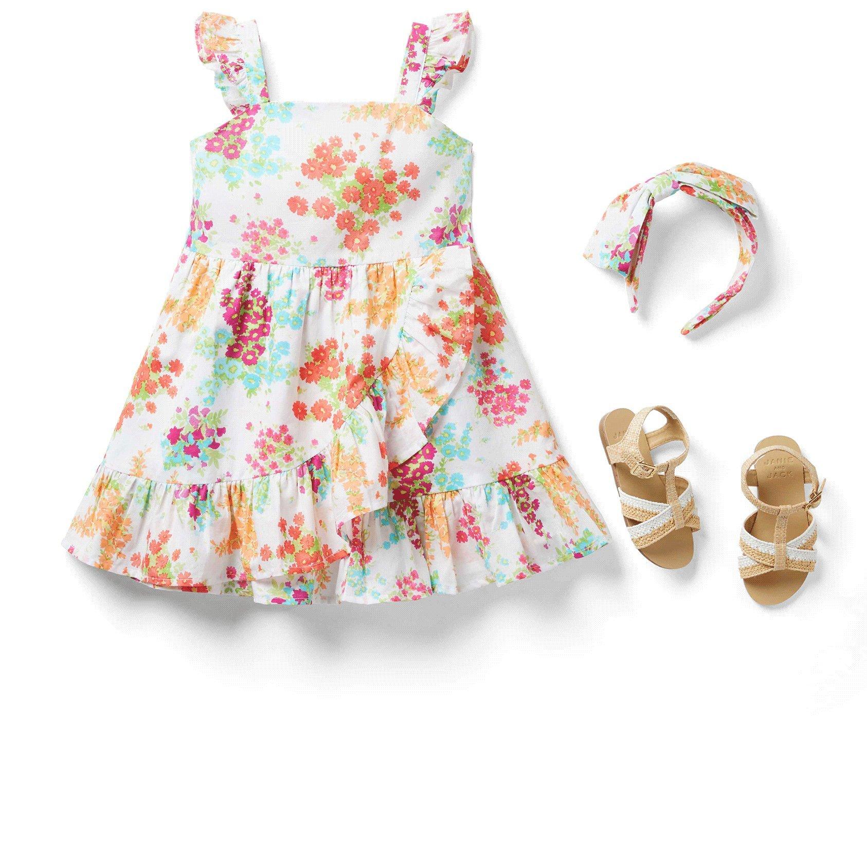 Floral Bow Headband image number 1