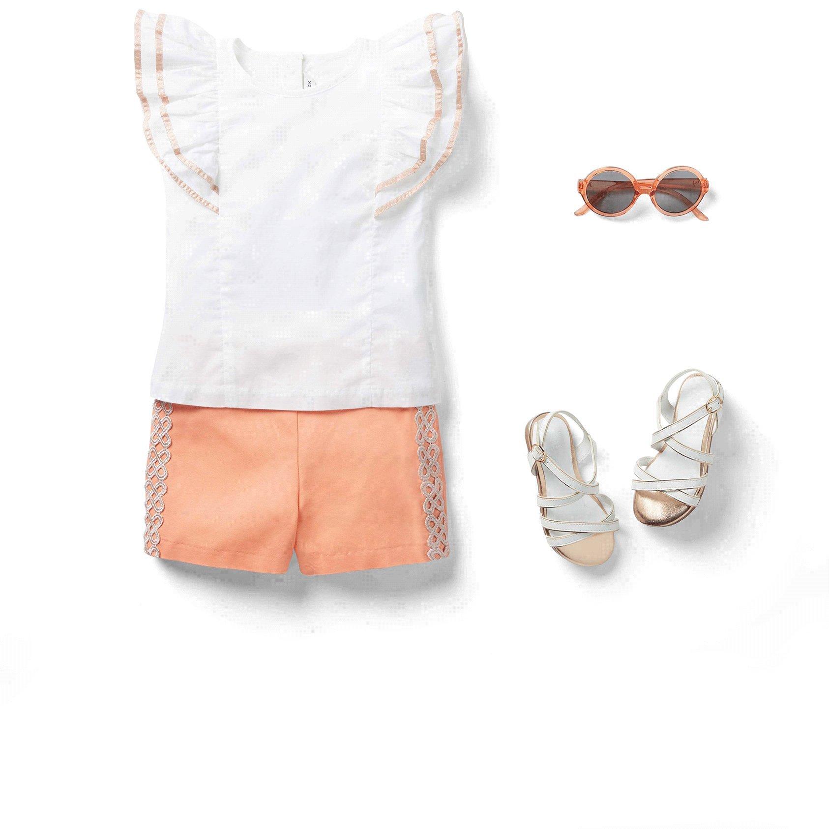 Ruffle Sleeve Top image number 2
