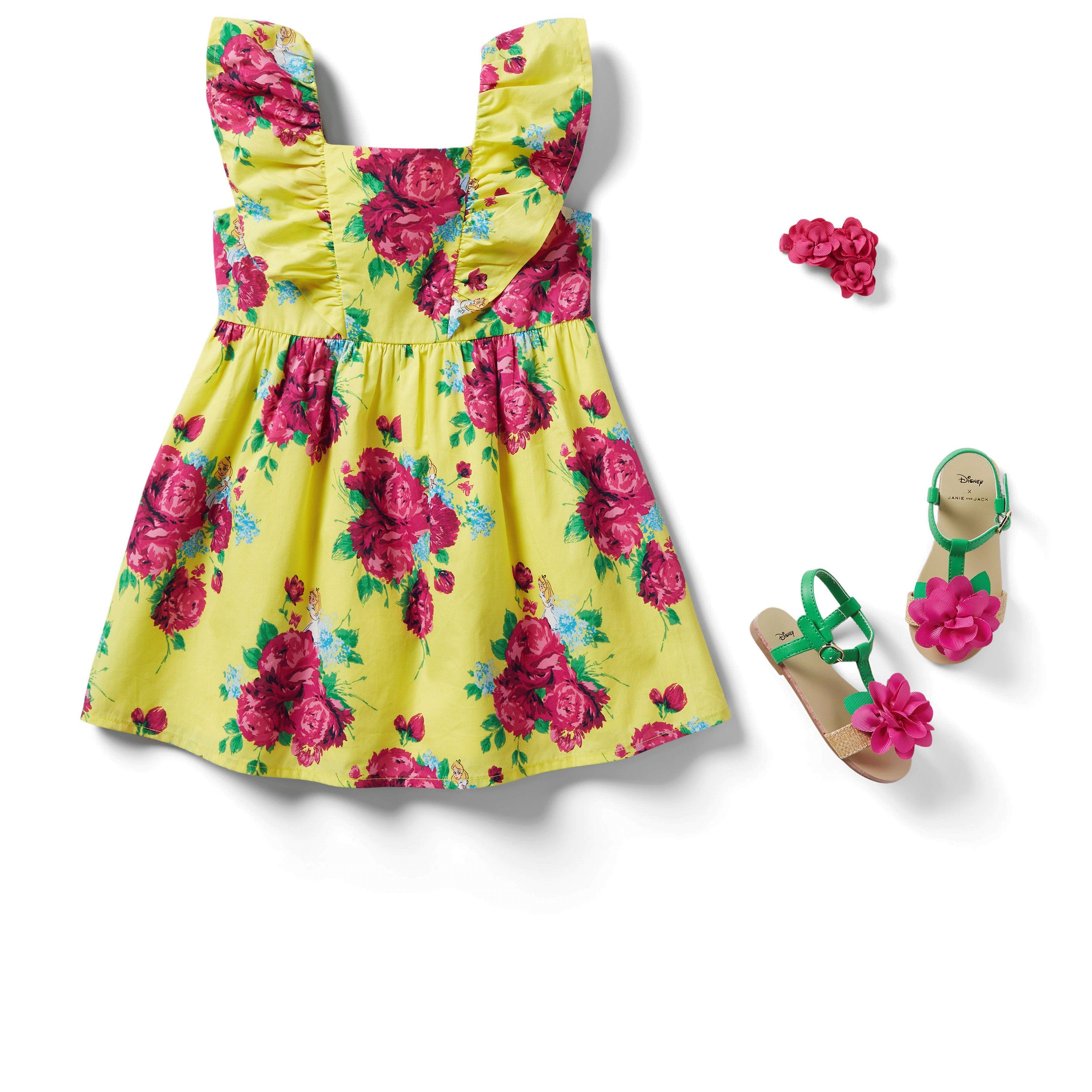 Disney Alice in Wonderland Floral Dress image number 2