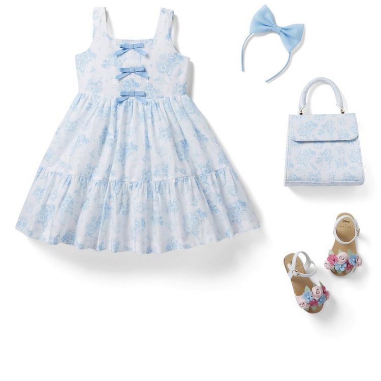 Newborn White Tea Party Print Disney Alice in Wonderland Baby Tea Party  Matching Set by Janie and Jack
