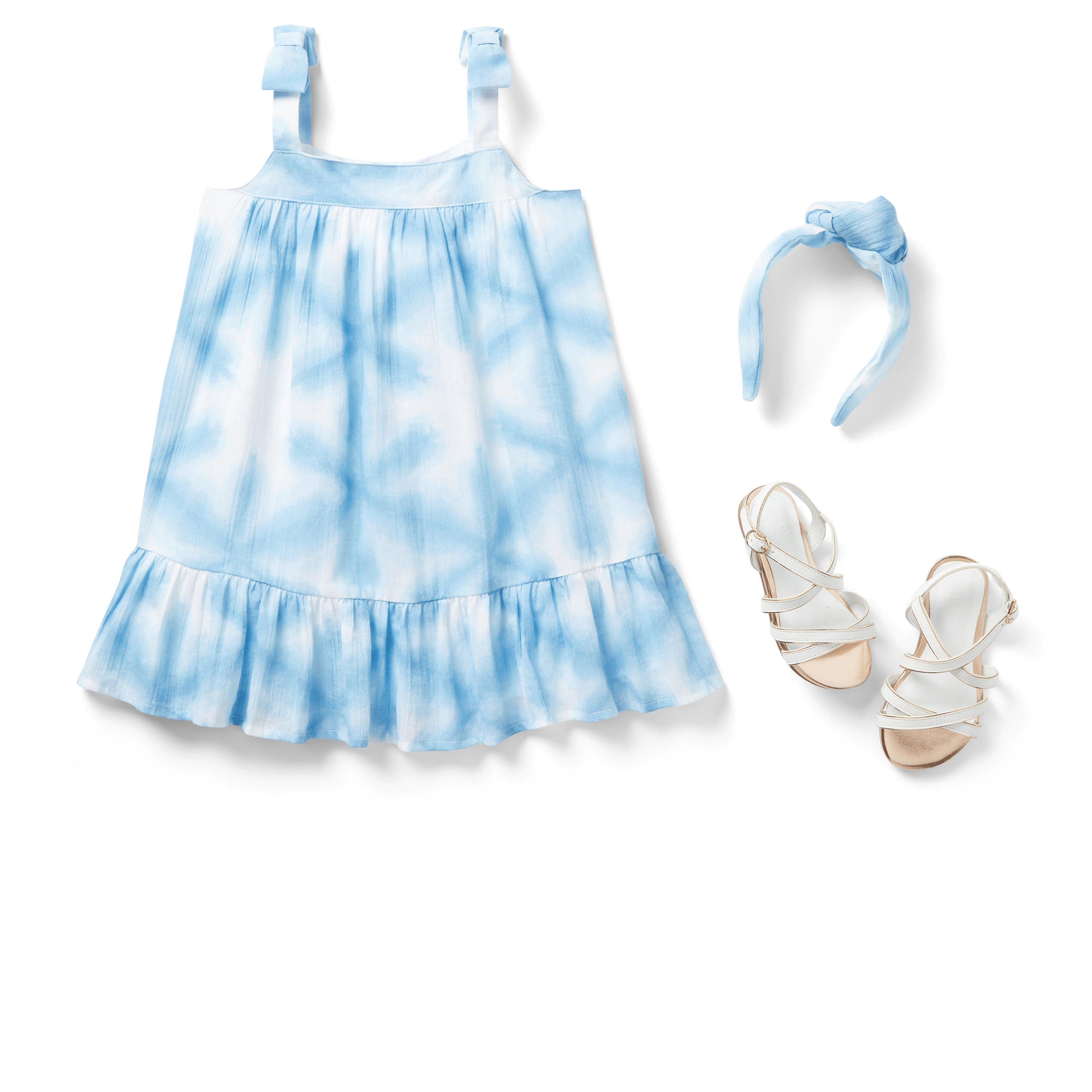 Shibori Bow Strap Dress image number 2