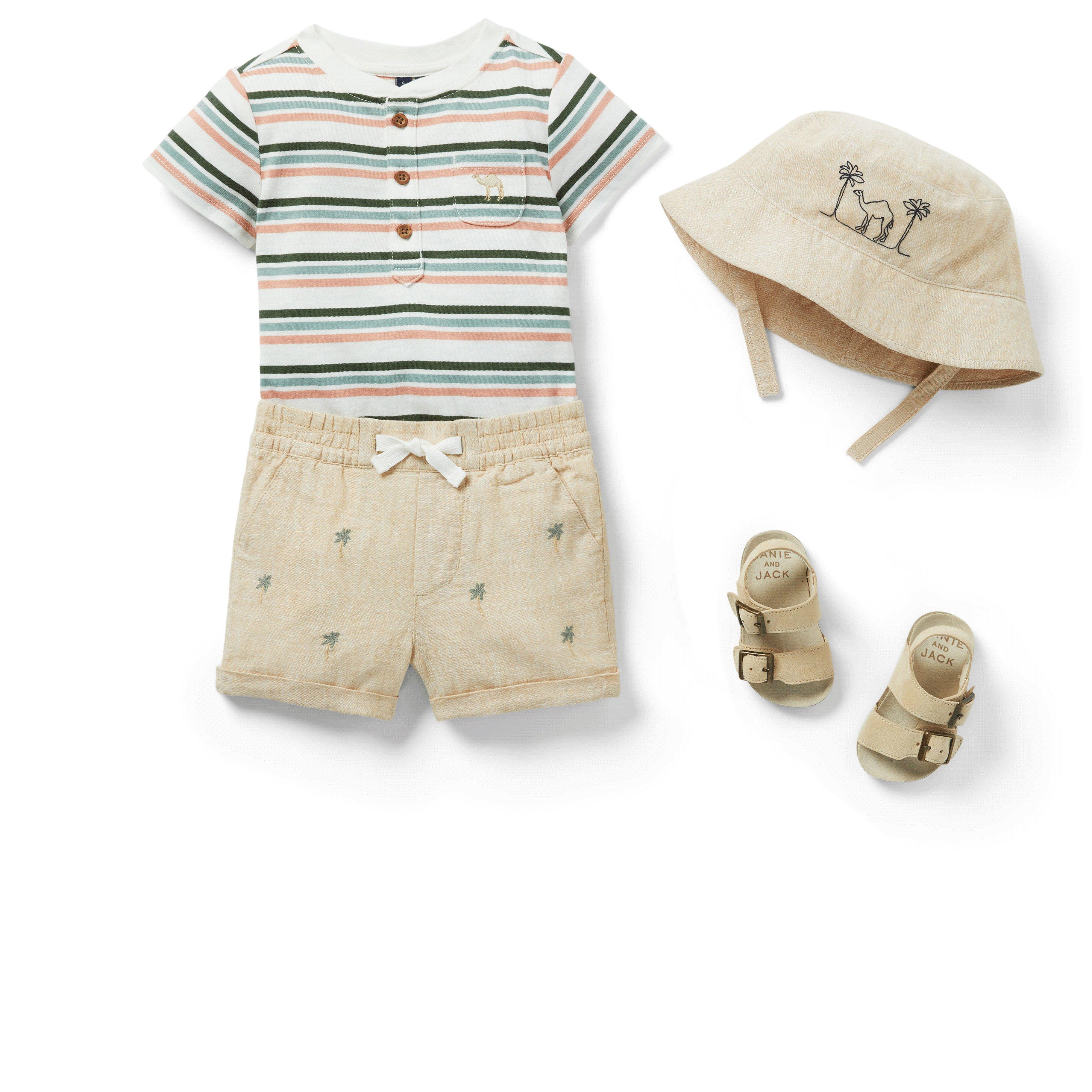 Baby Striped Bodysuit image number 2