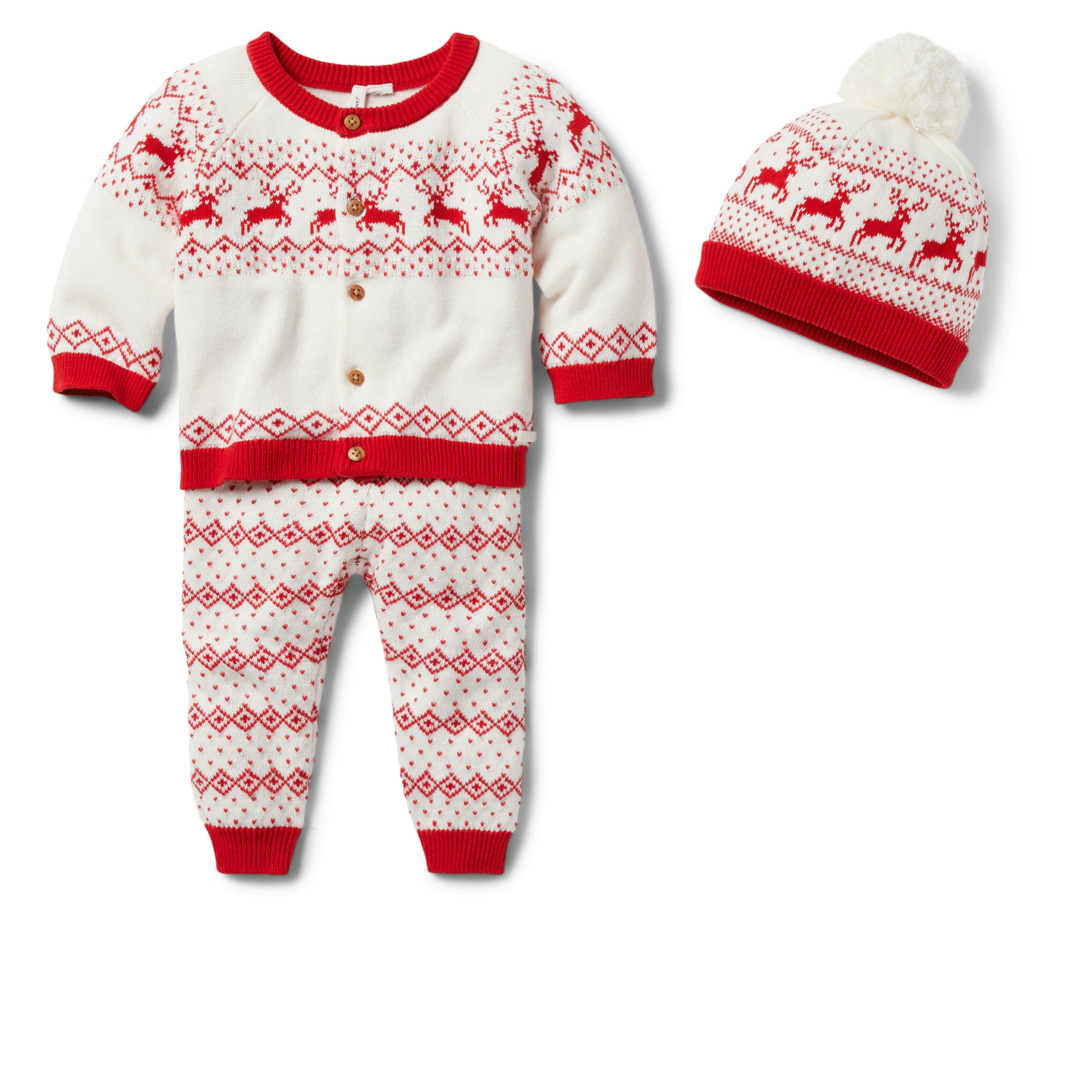 Baby Reindeer Fair Isle Pant image number 2
