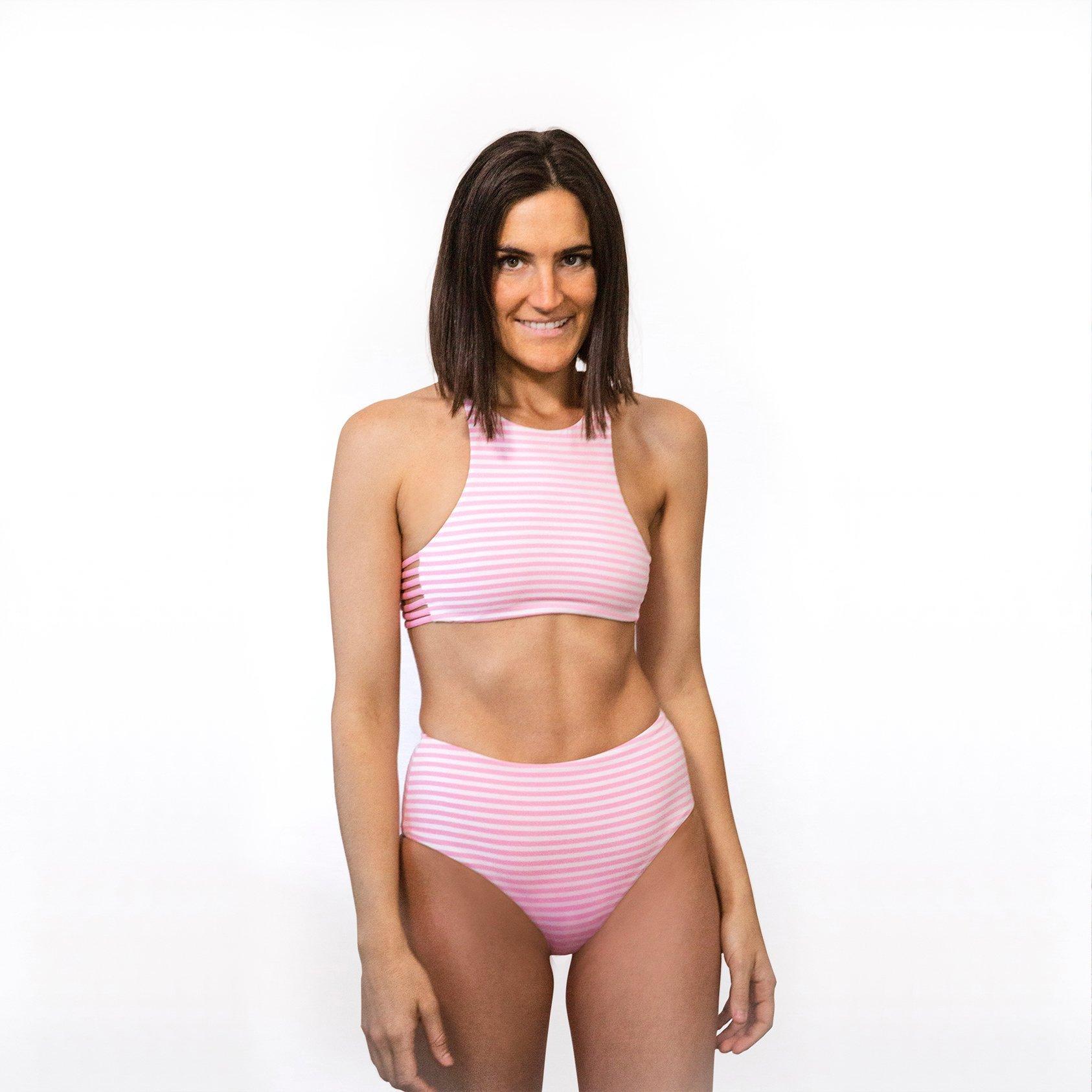 Dawne Florine Women's High Neck Swimsuit Top image number 1