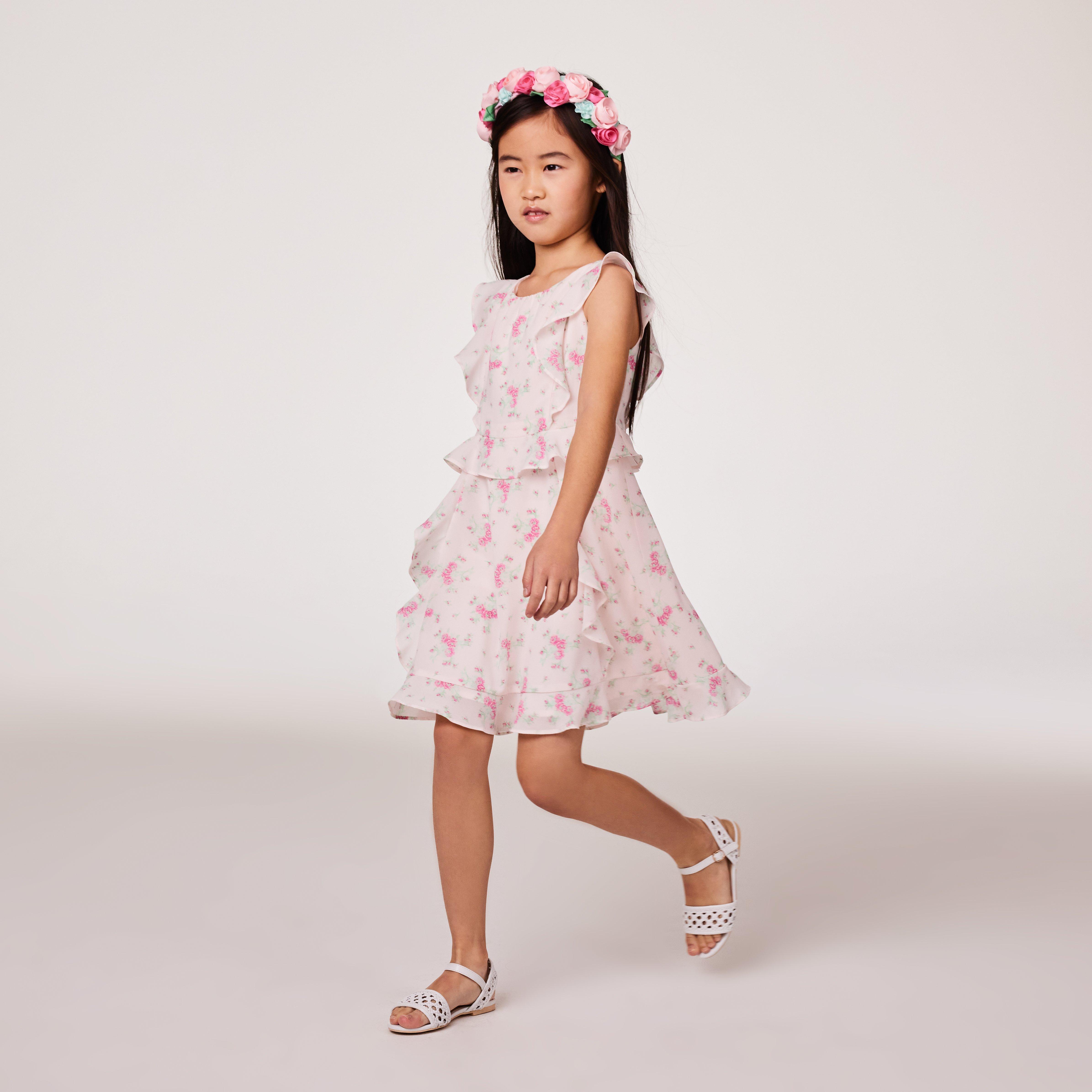 Floral Chiffon Dress image number 5