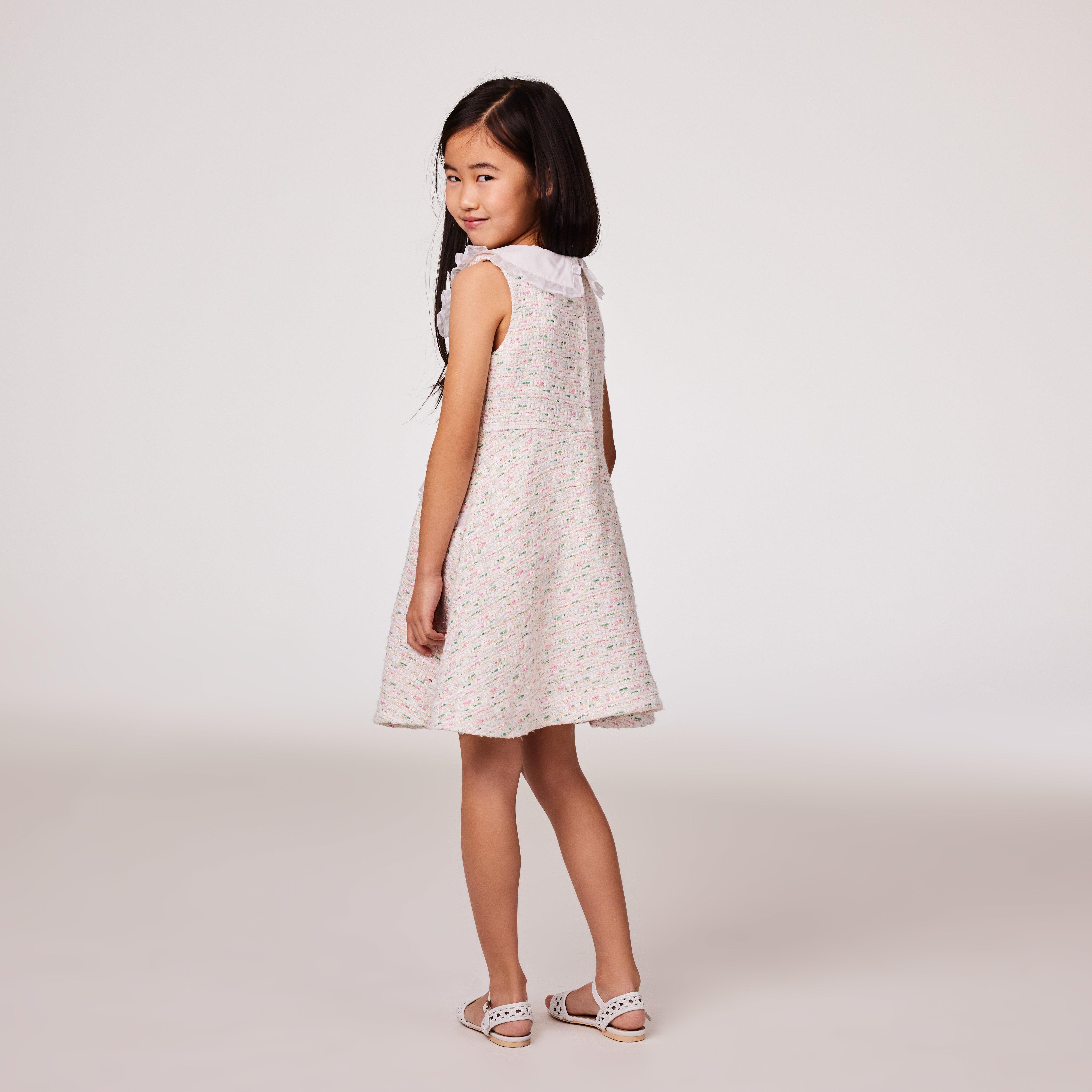 Boucle Collared Dress image number 6