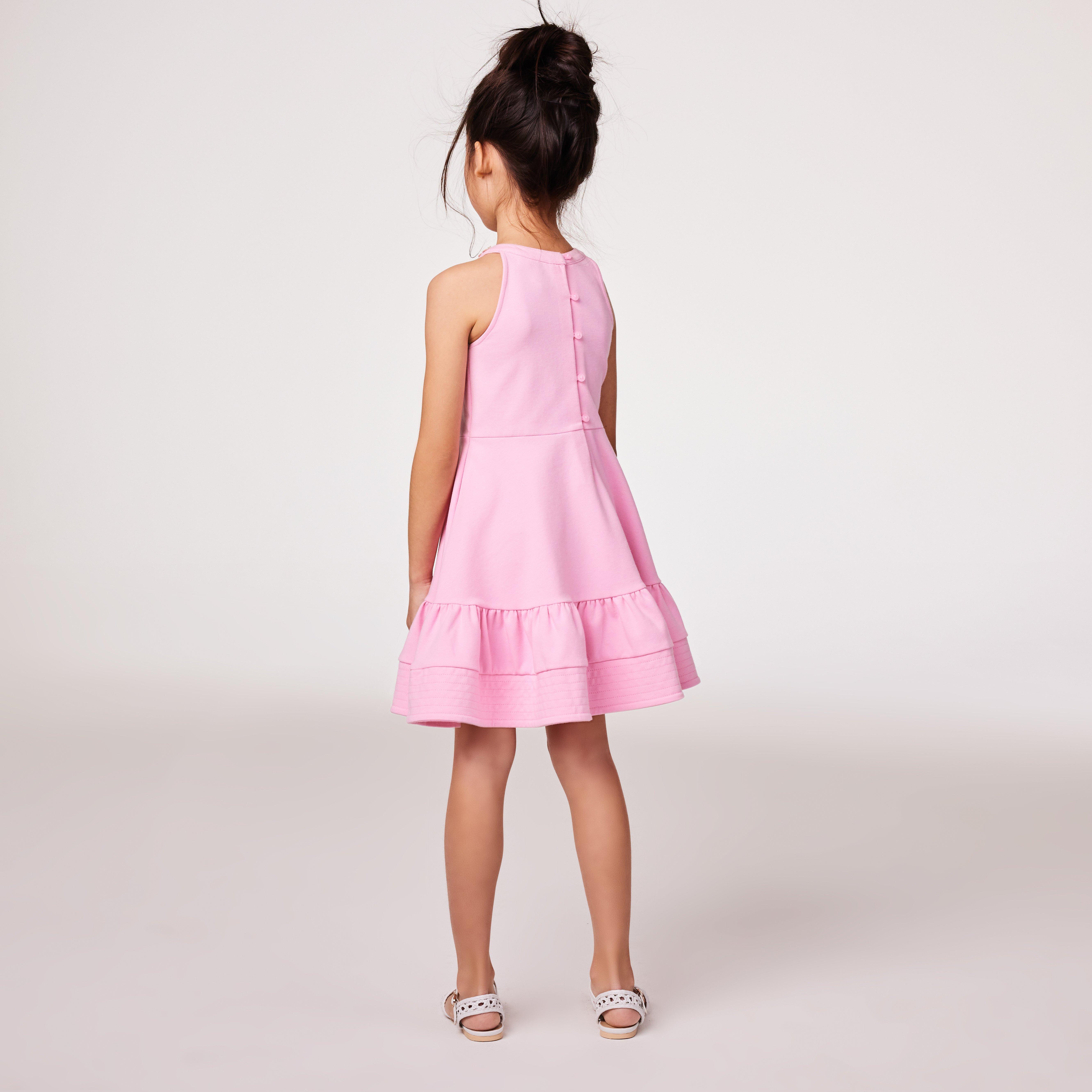 Metallic Trim Ponte Dress image number 5