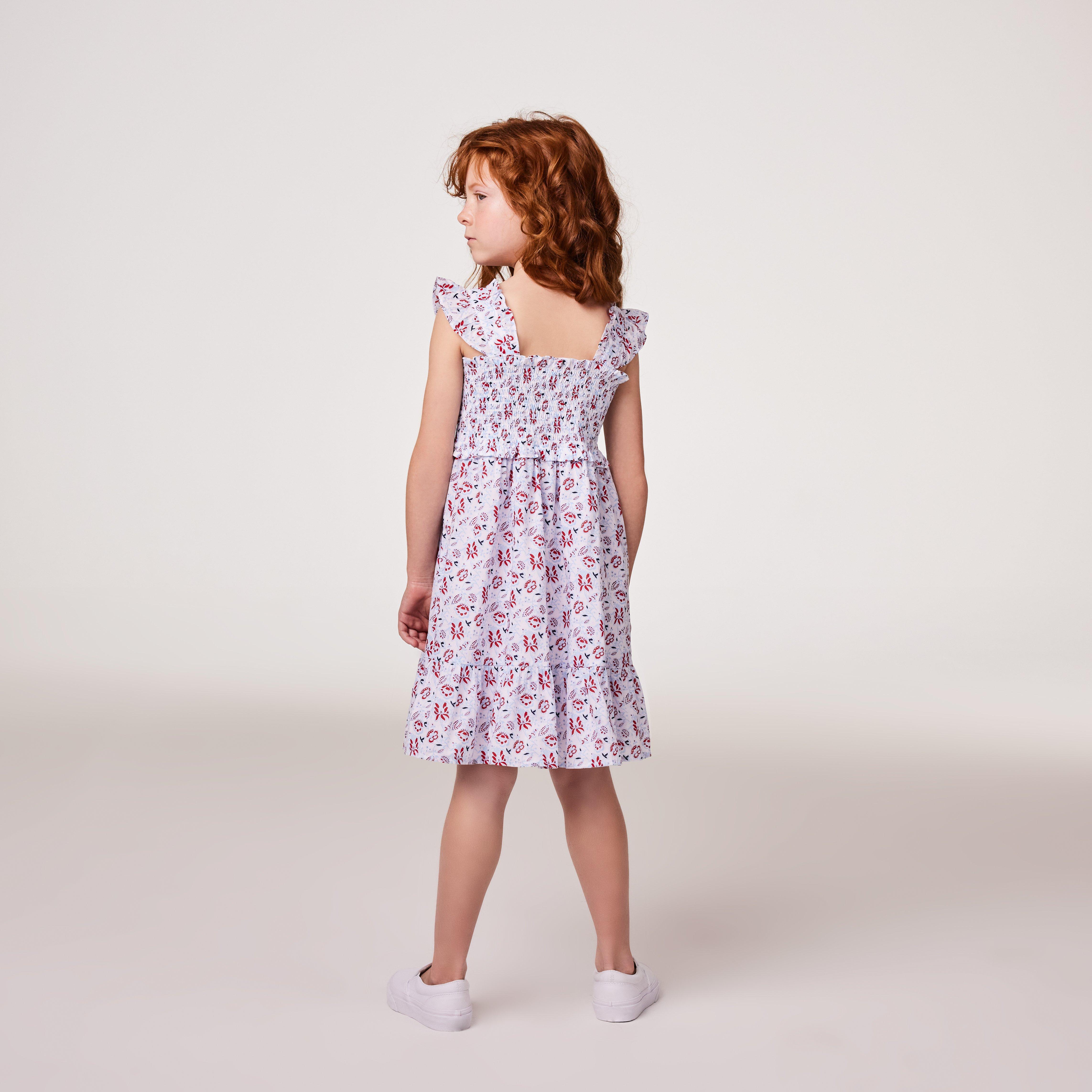 The Emily Floral Smocked Sundress image number 4