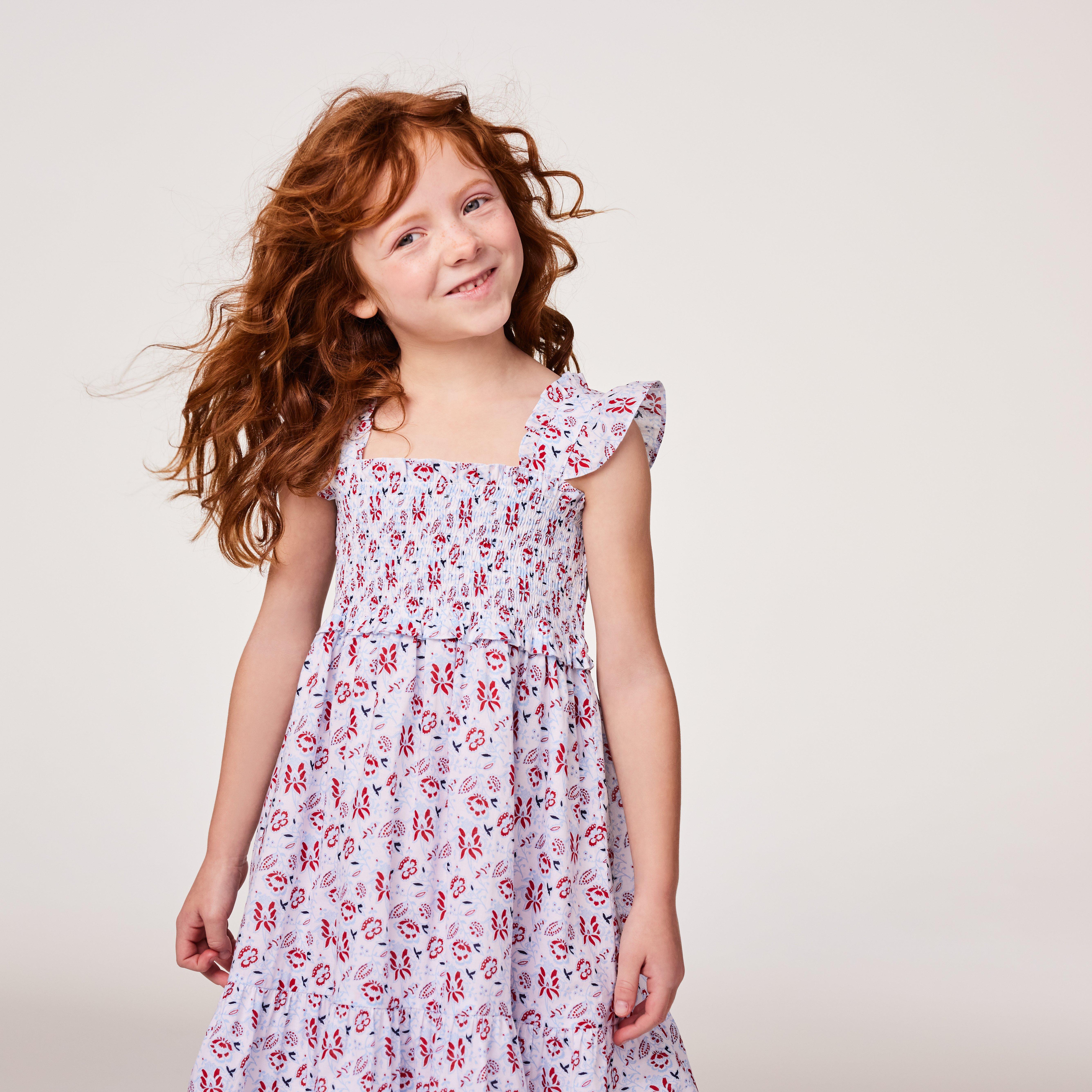 The Emily Floral Smocked Sundress image number 5