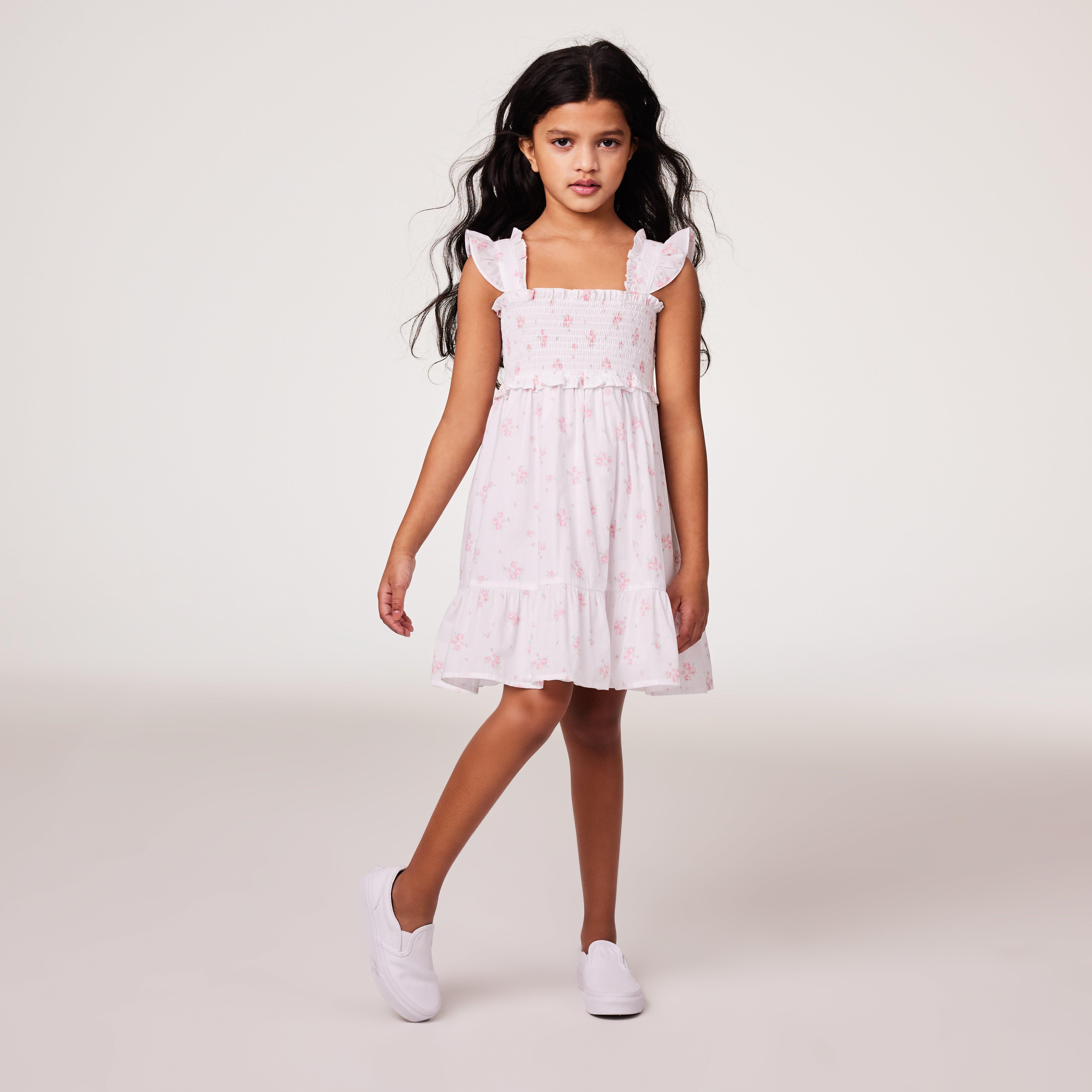 The Emily Floral Smocked Sundress image number 4