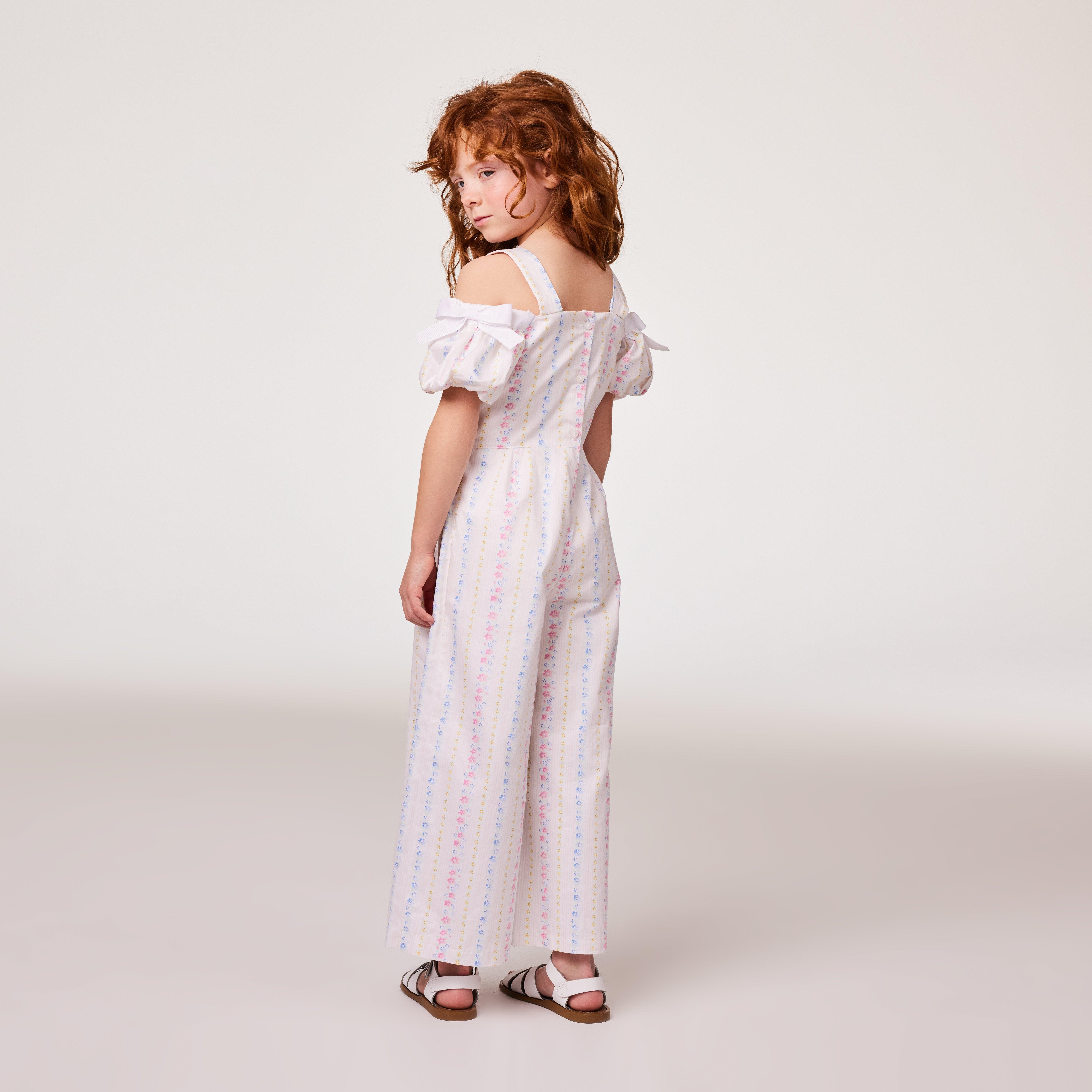 Floral Striped Jumpsuit image number 4