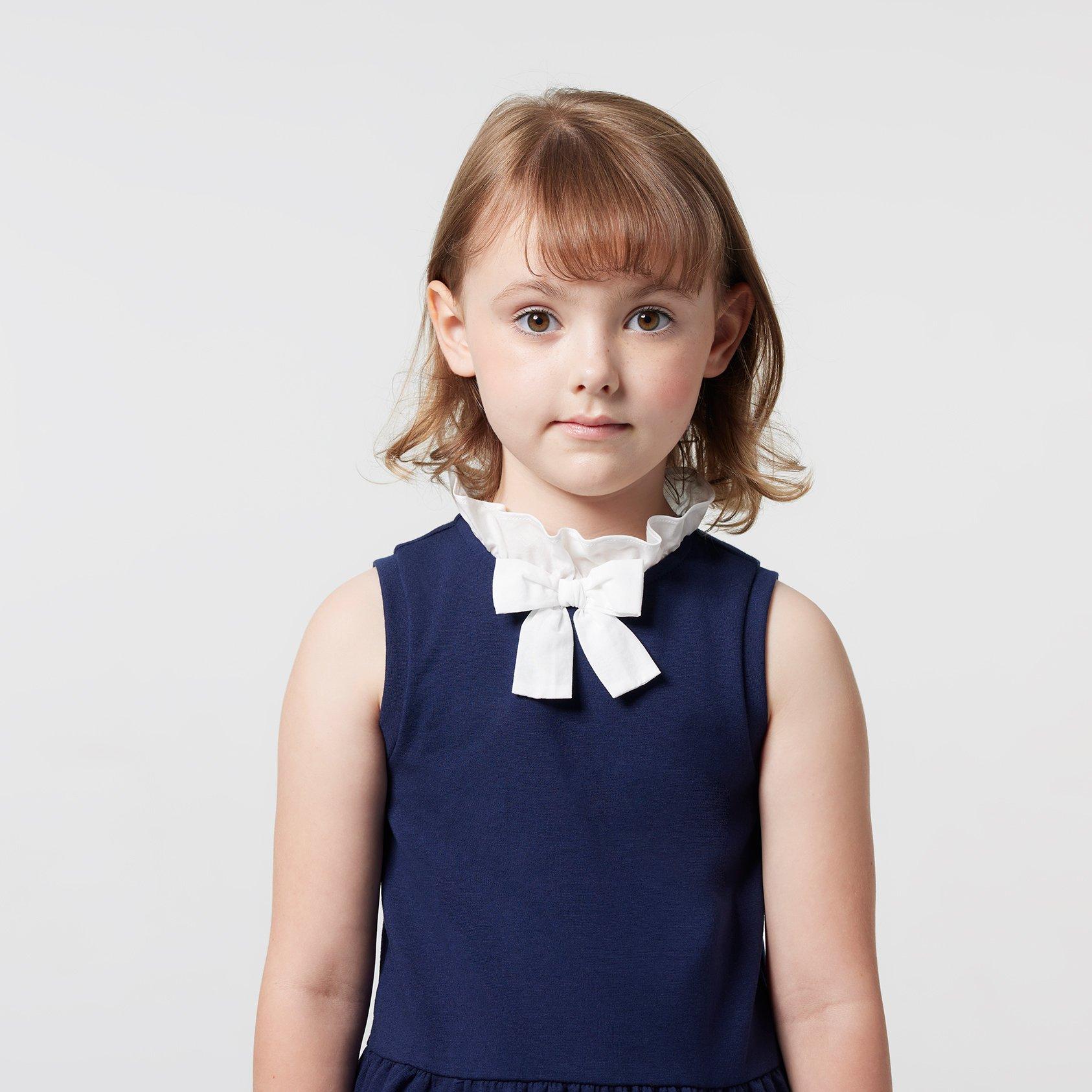 Bow Collar Ponte Dress image number 4
