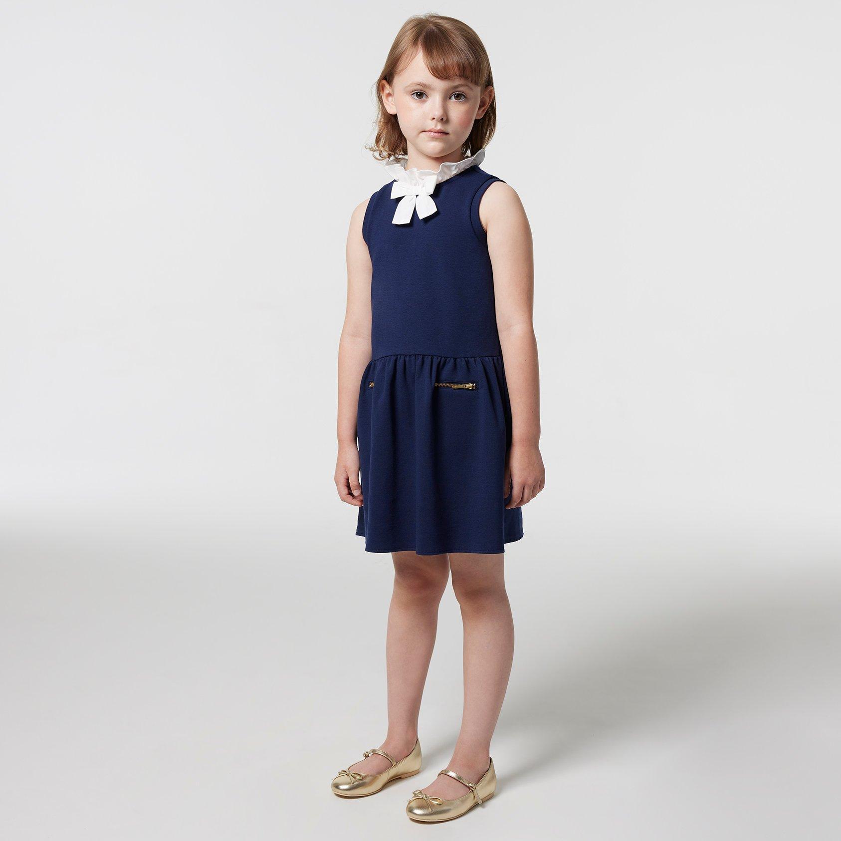 Bow Collar Ponte Dress image number 0