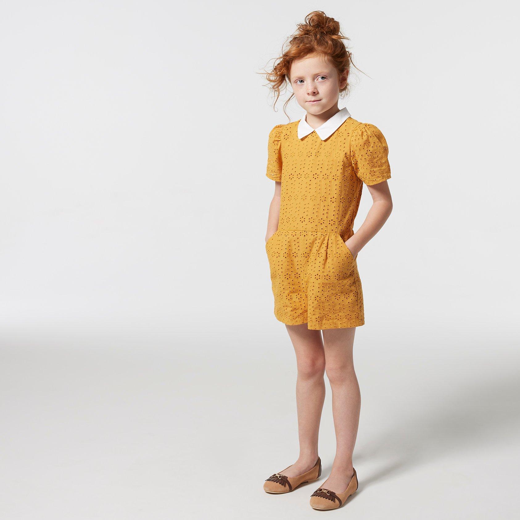 Eyelet Romper image number 0
