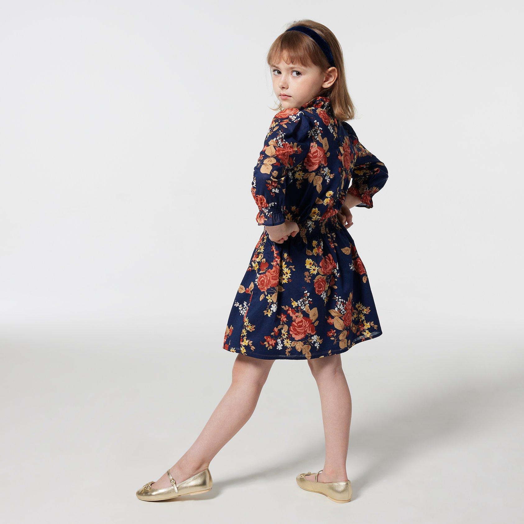 The Cleo Floral Smocked Dress image number 2