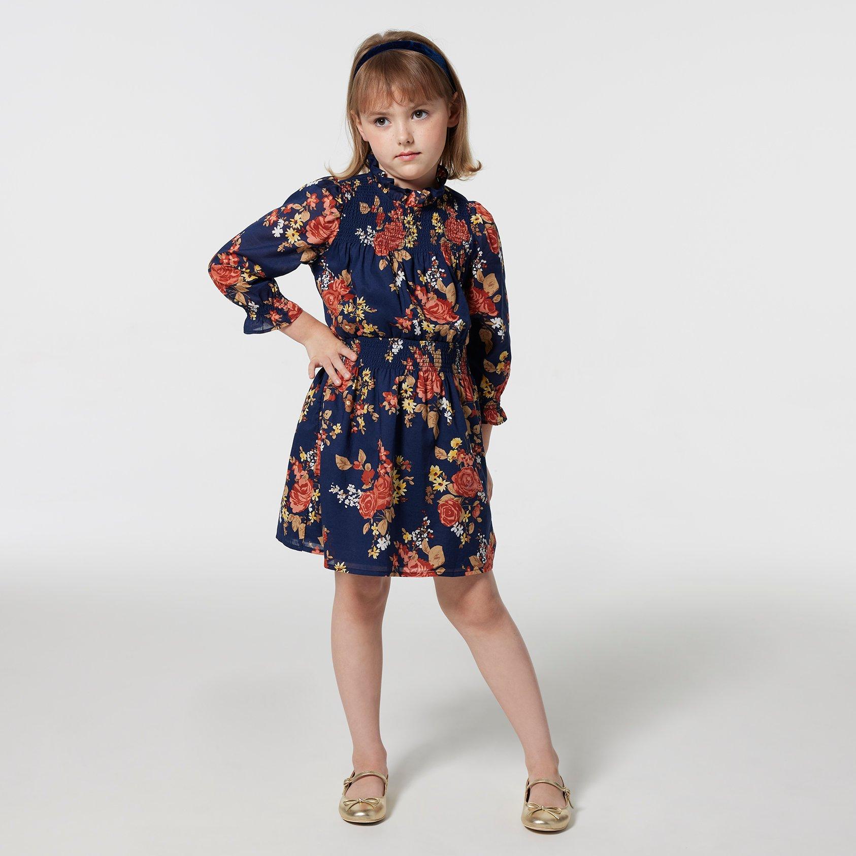 The Cleo Floral Smocked Dress
