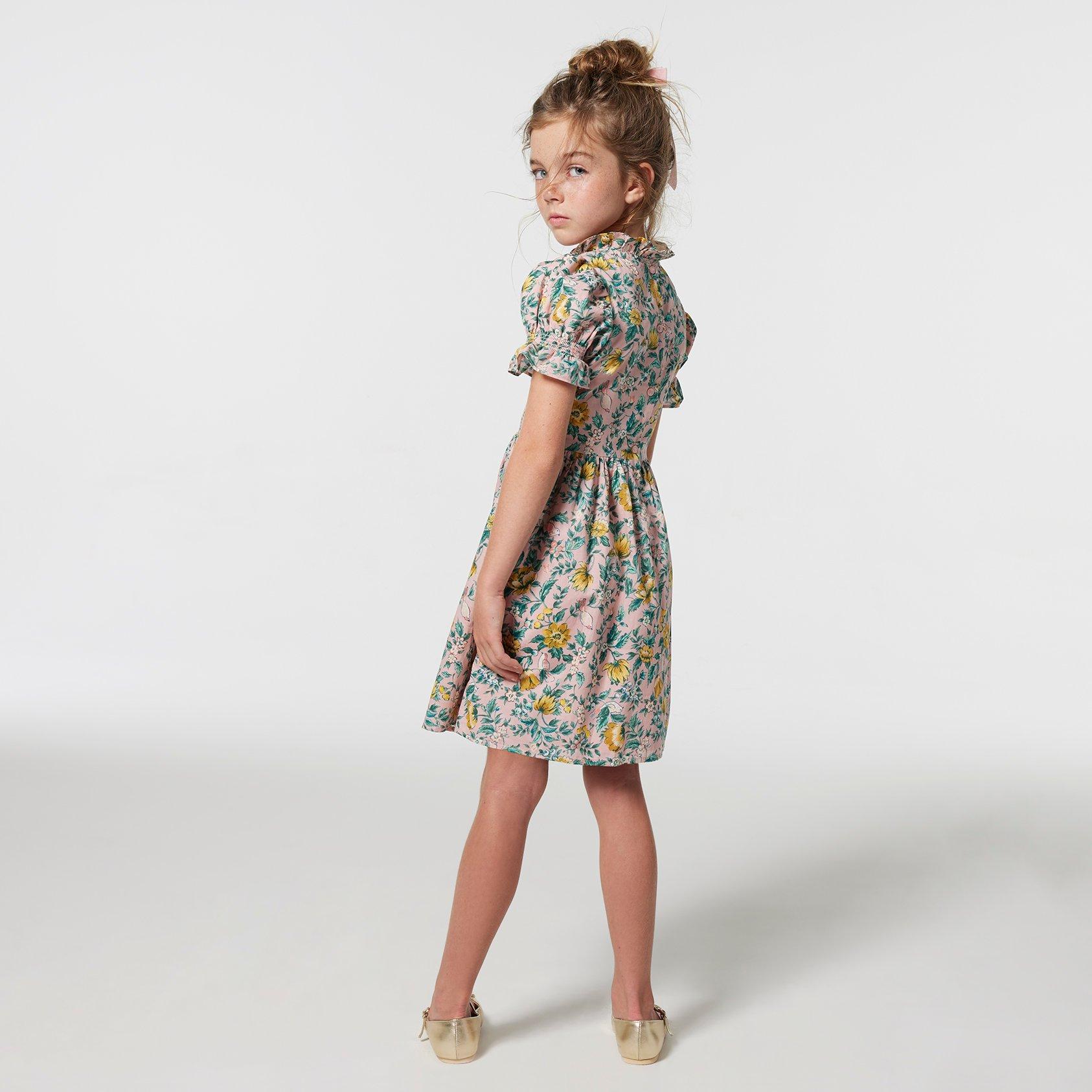 The Hannah Floral Smocked Dress image number 2