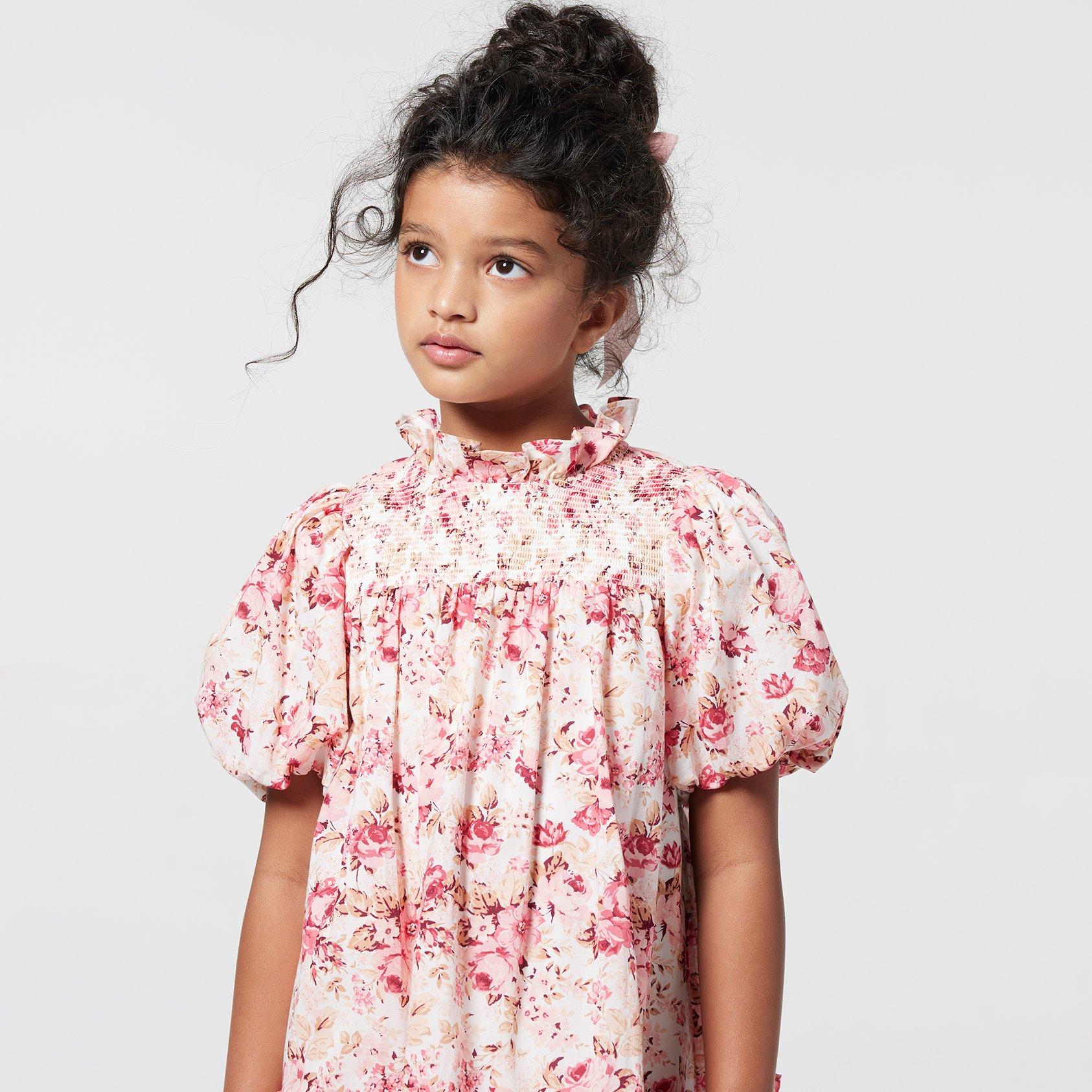 The Olivia Floral Smocked Dress image number 4