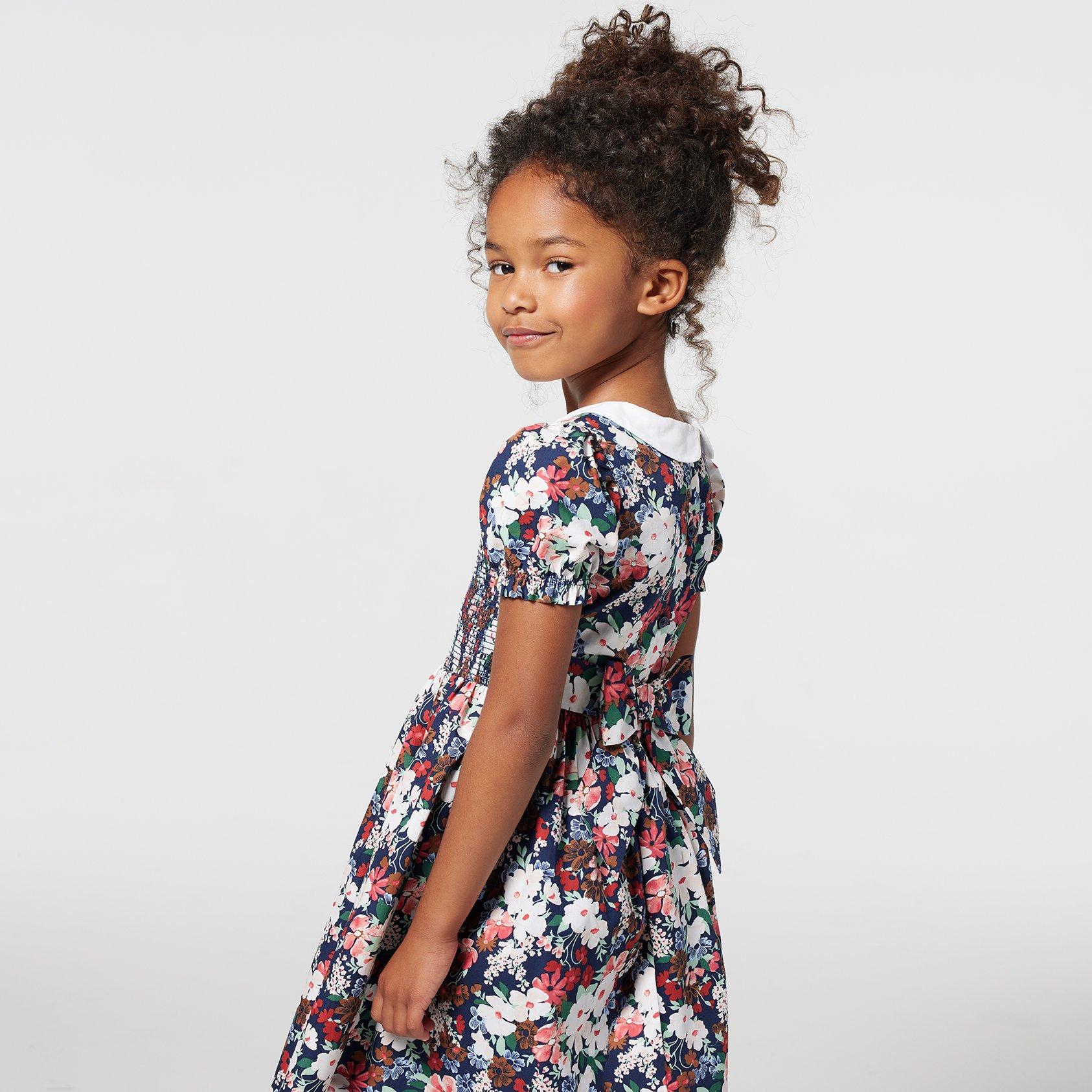 The Charlotte Floral Smocked Dress image number 2