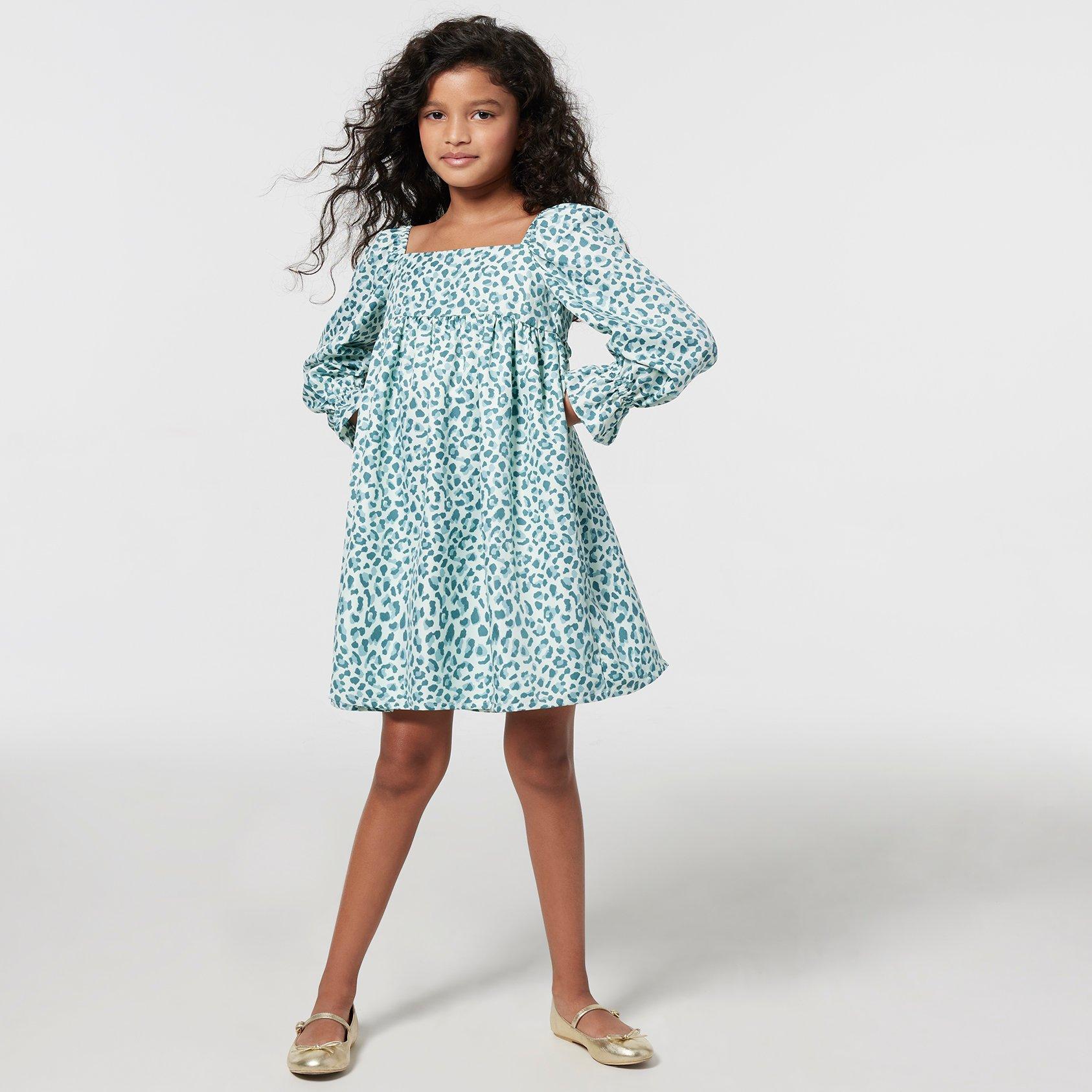 Leopard Twill Dress image number 0